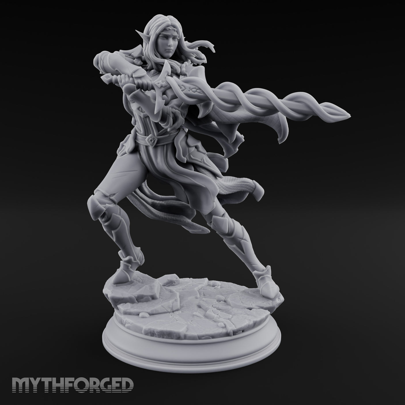 Blade Surging Elf Warrior gallery 1