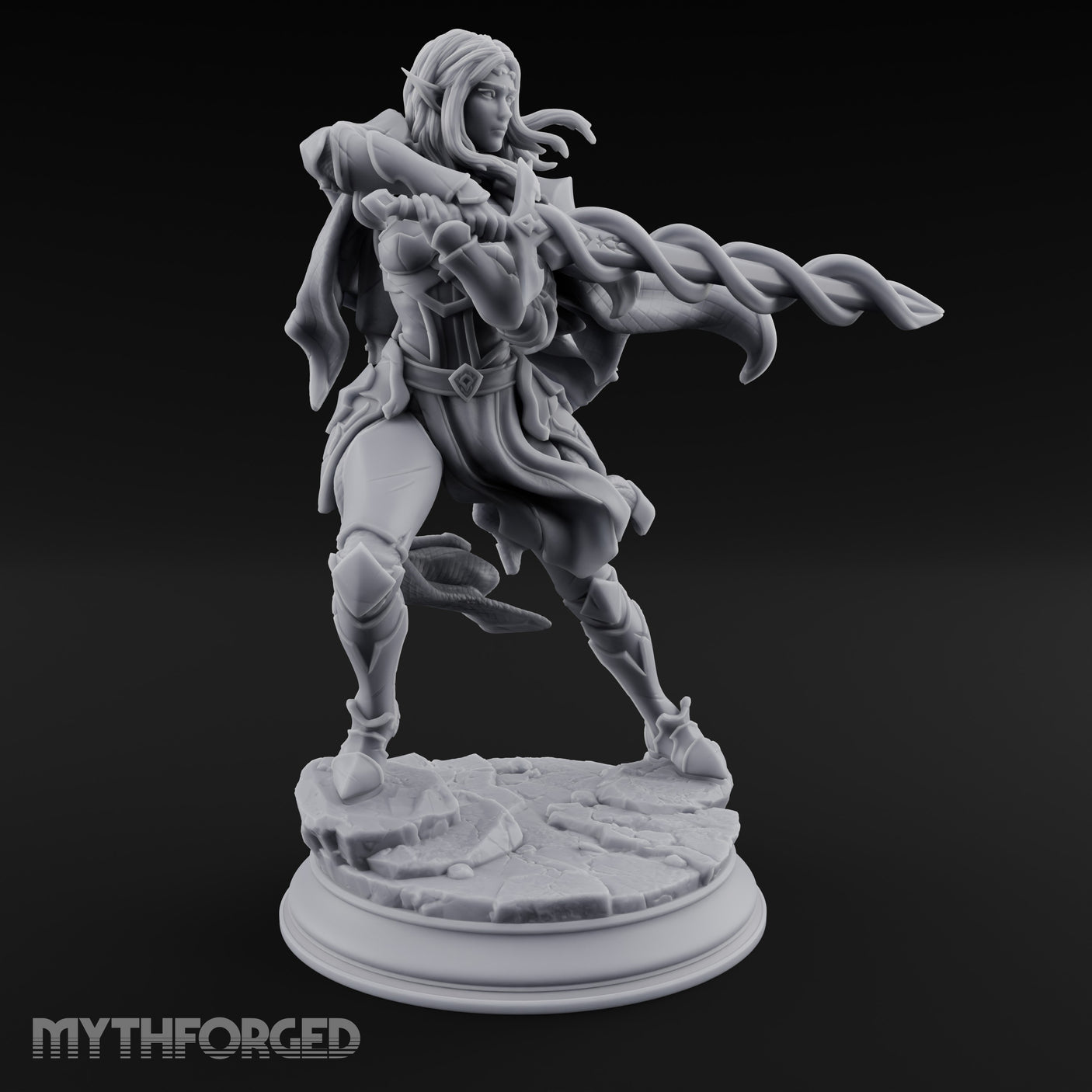 Blade Surging Elf Warrior gallery 3