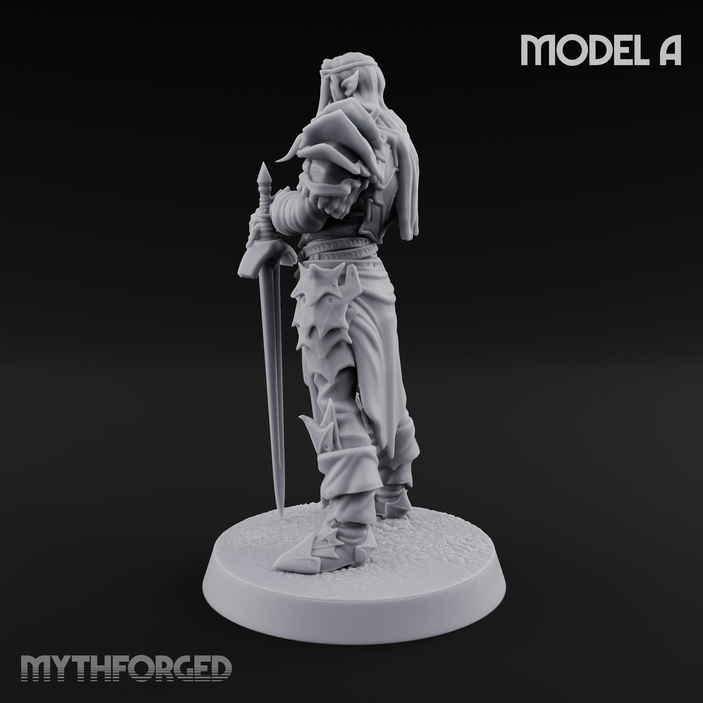 Blade Thrusting Drow Knight A gallery 6