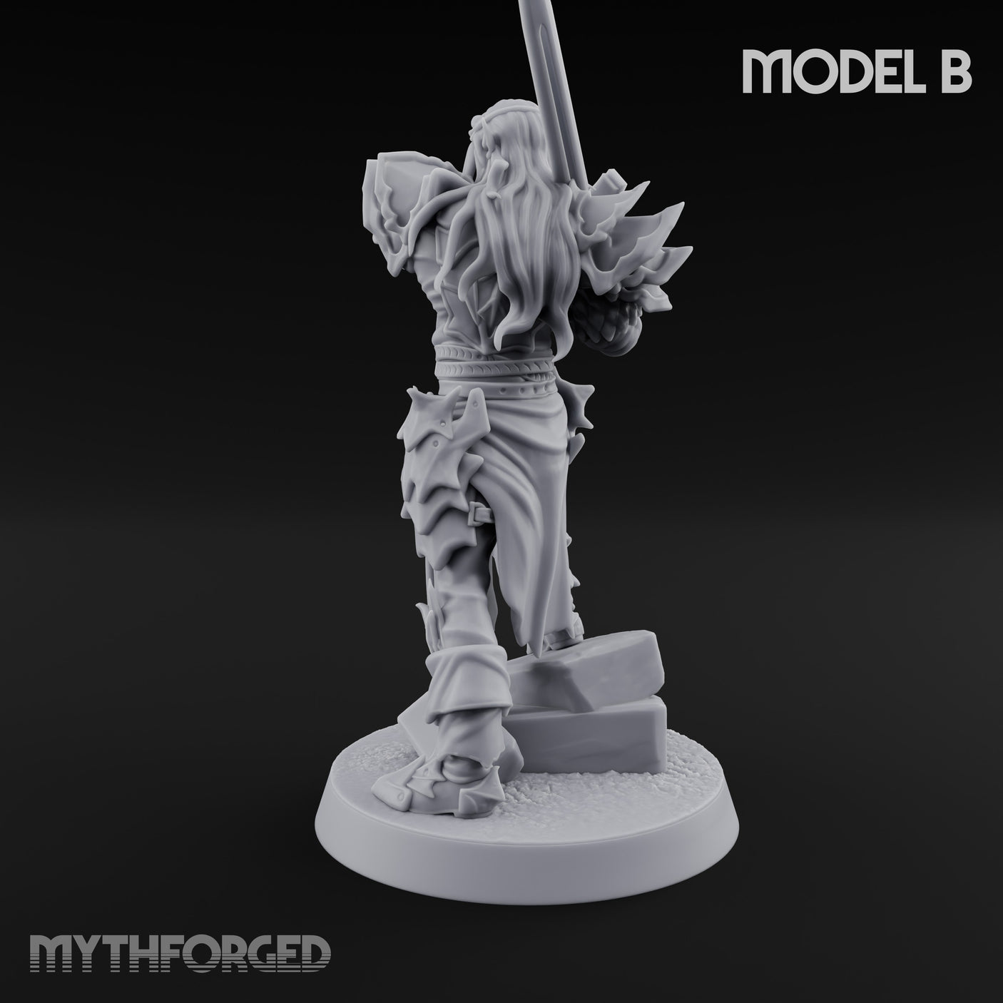 Blade Thrusting Drow Knight B gallery 6