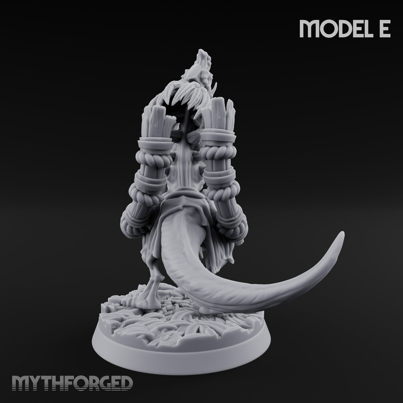 Blade Wielding Lizardfolk Raptor Warrior E gallery 5