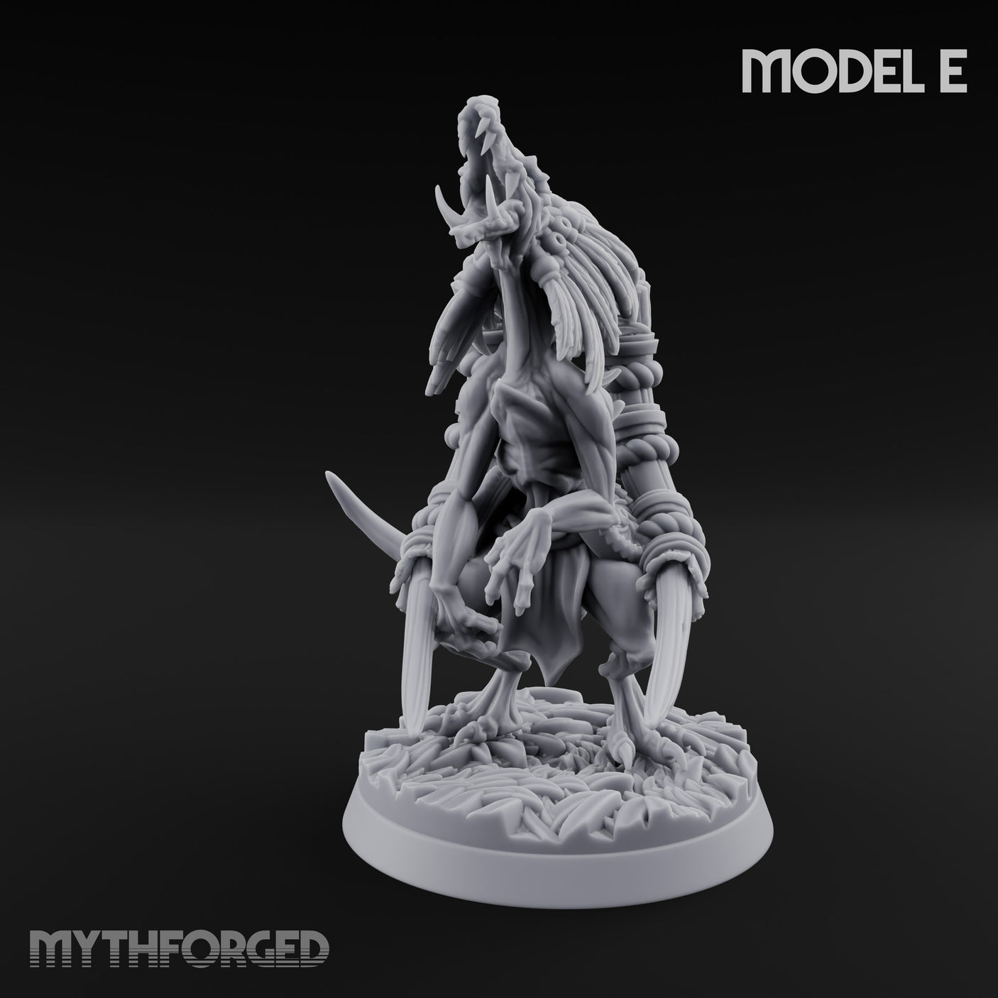Blade Wielding Lizardfolk Raptor Warrior E gallery 9