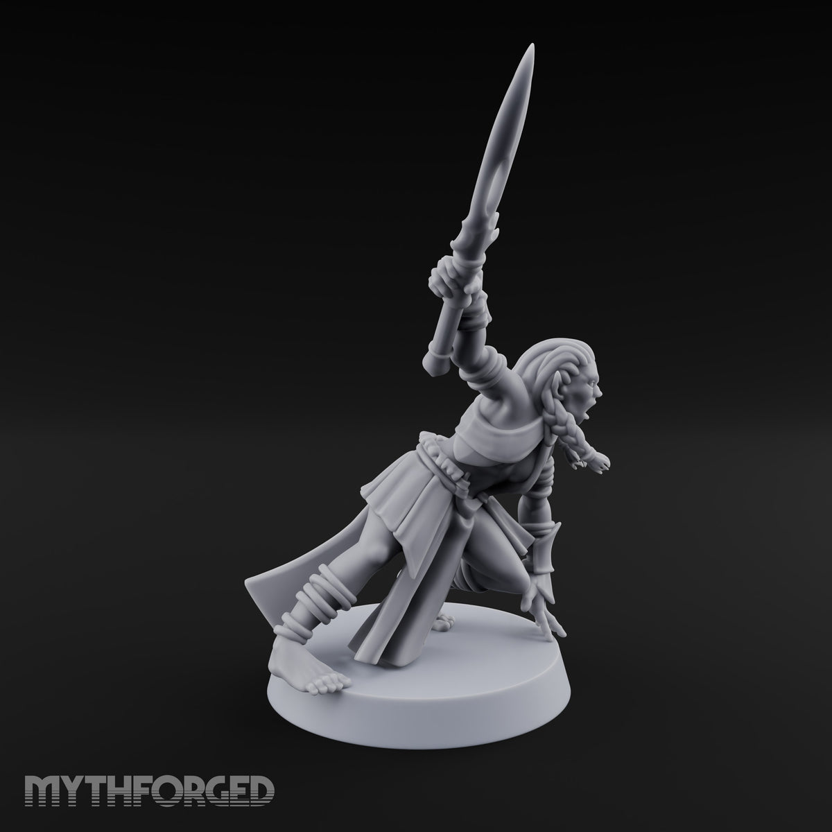 Acrobatically Poised to Strike Elf Bladesinger E — Sword