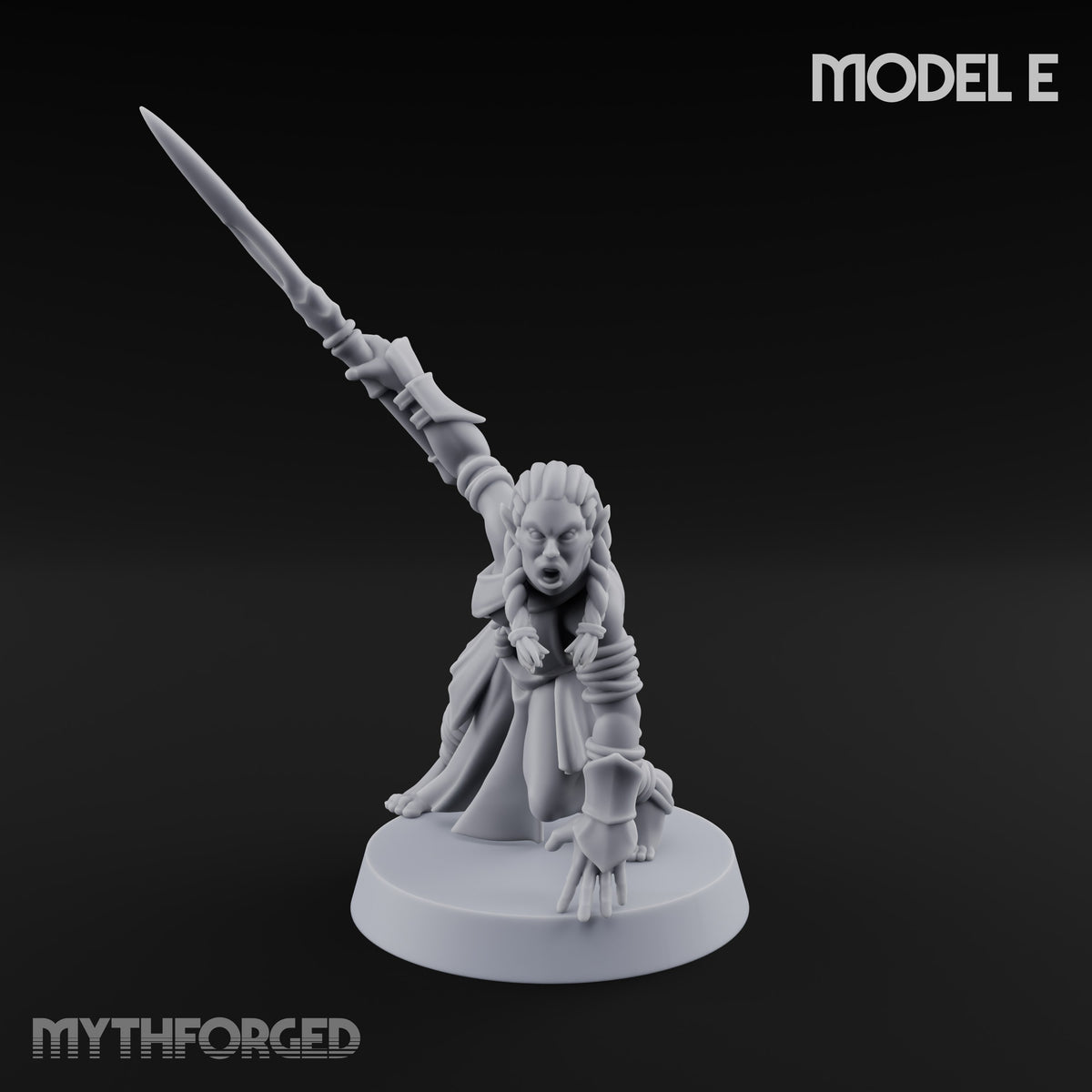 Acrobatically Poised to Strike Elf Bladesinger E — Sword