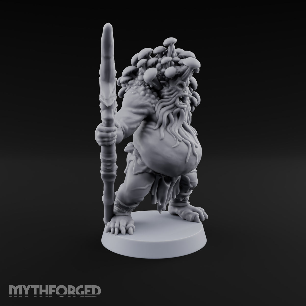 The Mushrooms Moved In Rent-Free Troll Spear Warrior