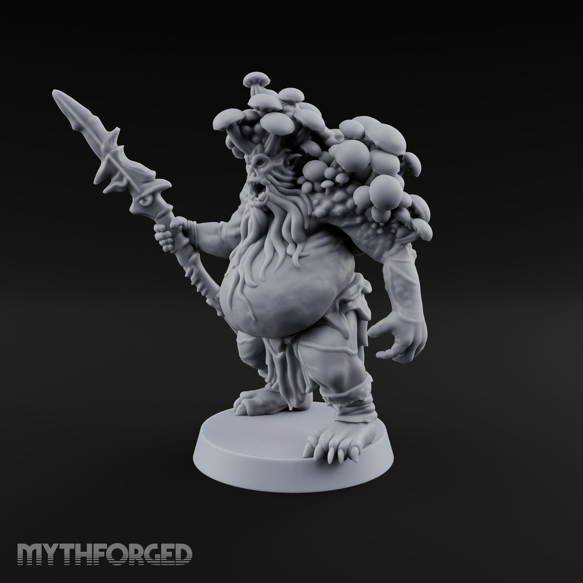The Mushrooms Moved In Rent-Free Troll Spear Warrior