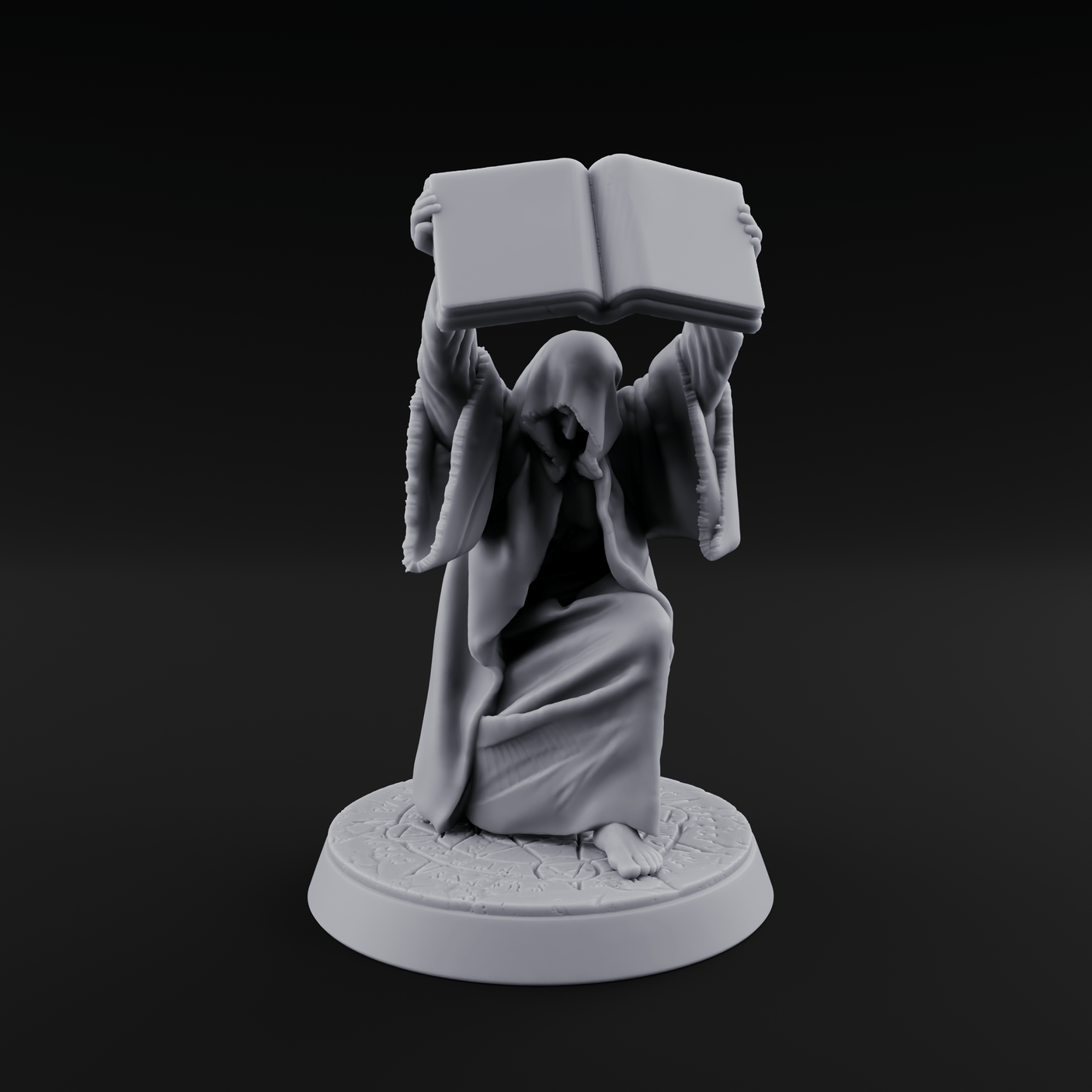 Nyarlathotep Devoted Human Cultist C Miniature for Dungeons and Dragons, Pathfinder or other TTRPGs