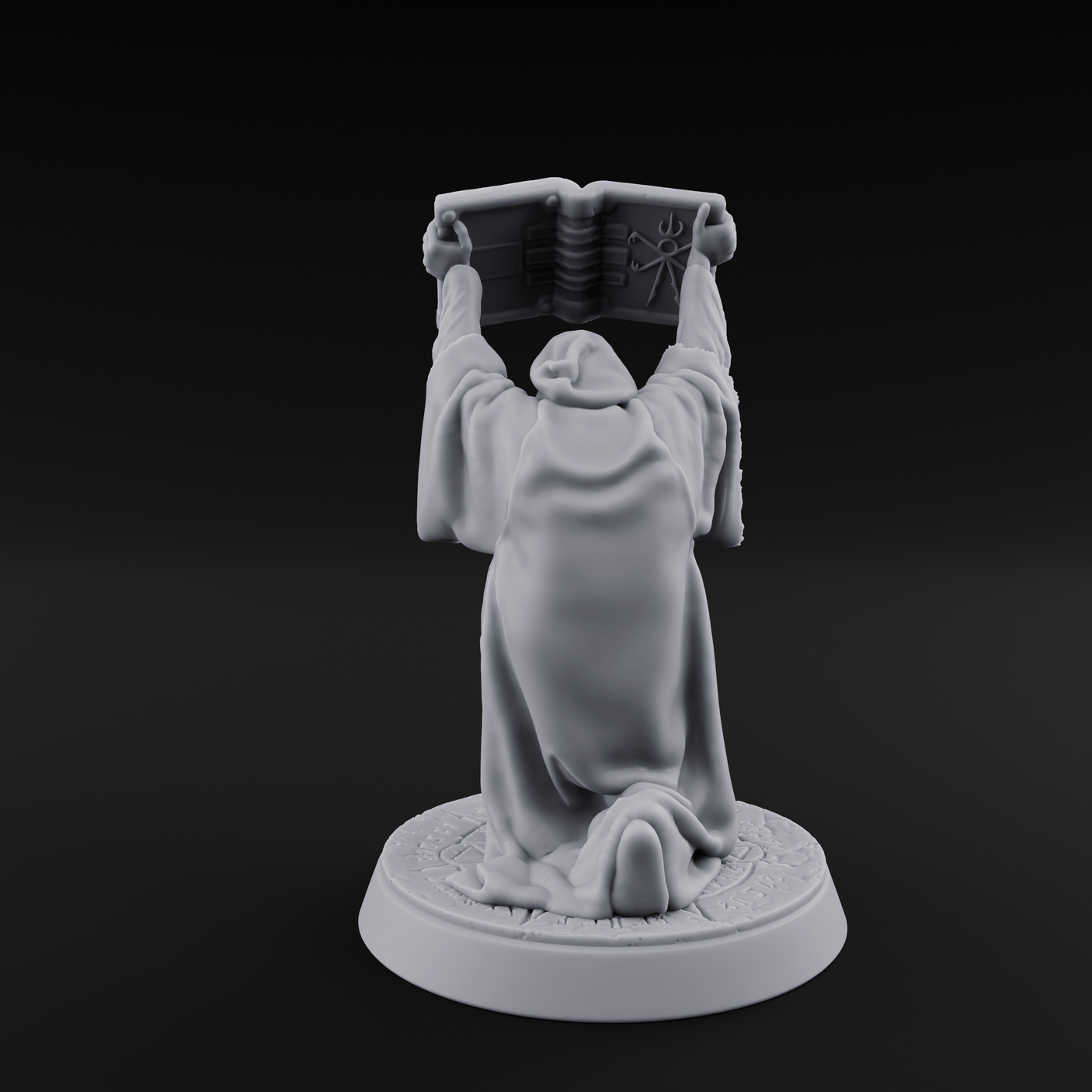 Nyarlathotep Devoted Human Cultist C Miniature for Dungeons and Dragons, Pathfinder or other TTRPGs