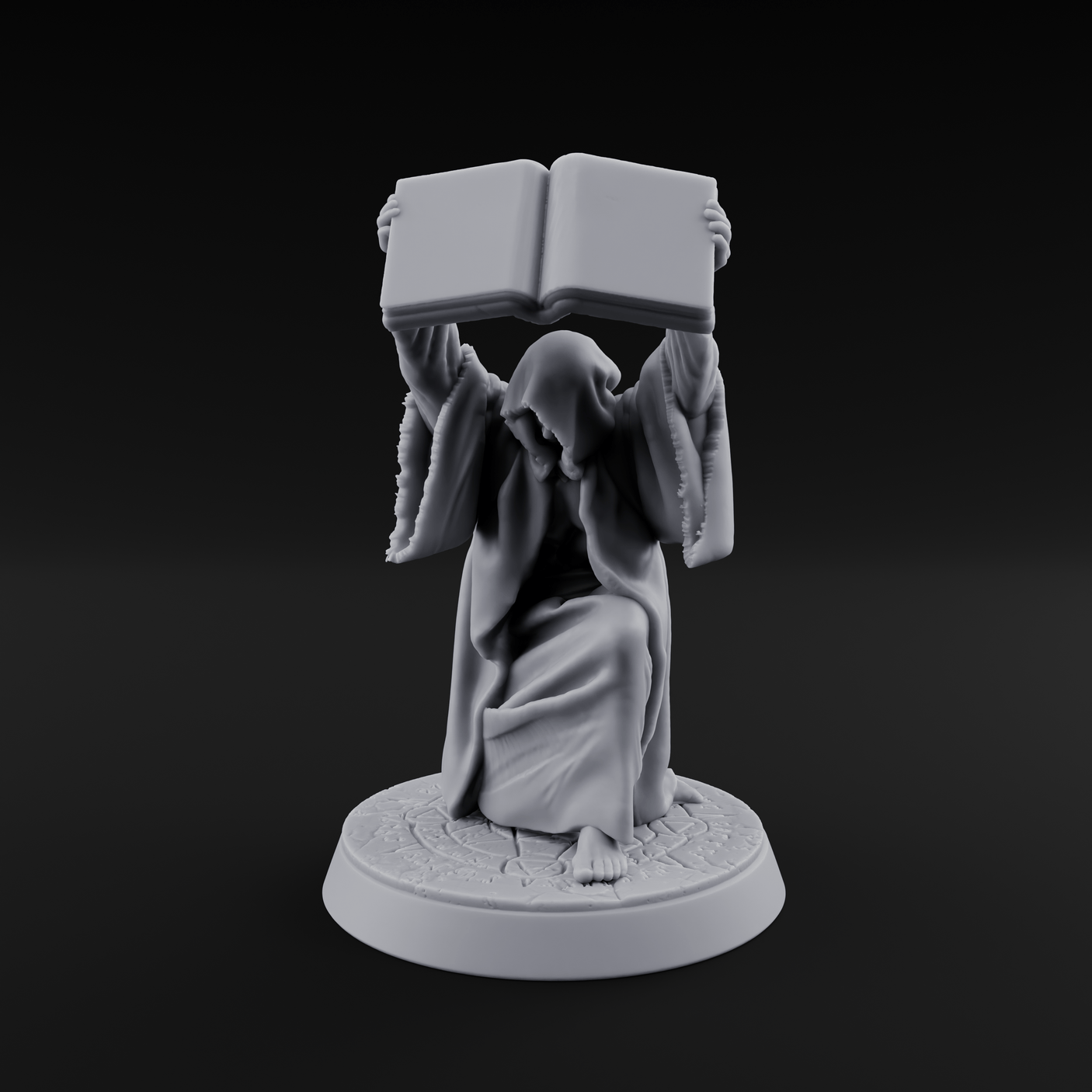 Nyarlathotep Devoted Human Cultist C Miniature for Dungeons and Dragons, Pathfinder or other TTRPGs
