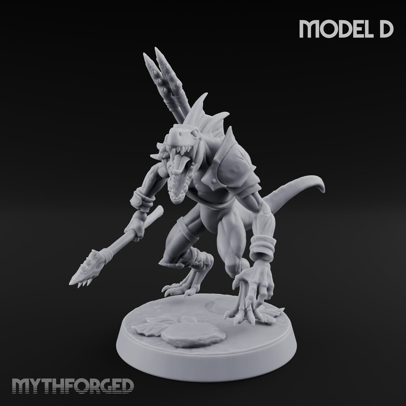 Blowpipe Blasting Lizardfolk Warrior D gallery 16