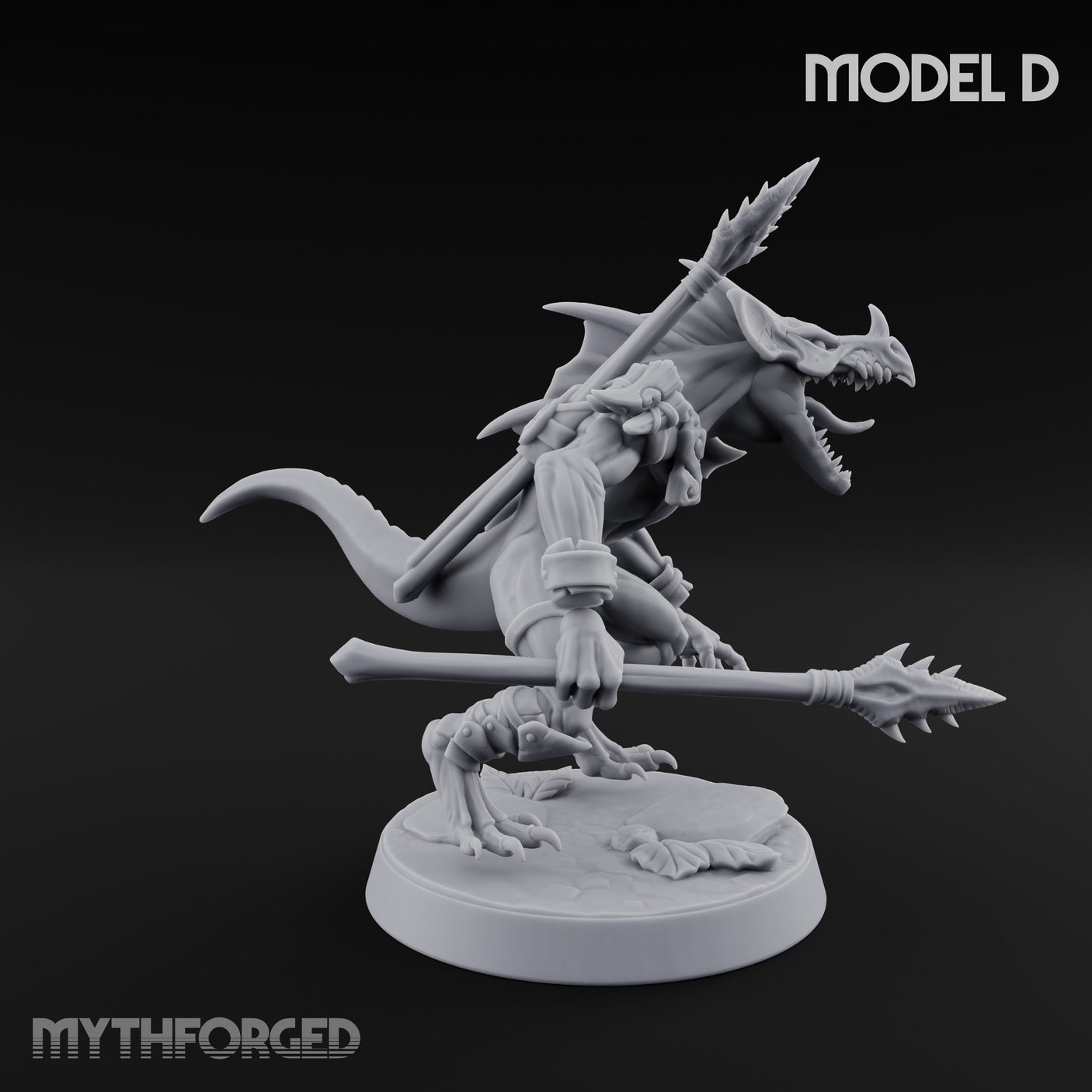 Blowpipe Blasting Lizardfolk Warrior D gallery 5