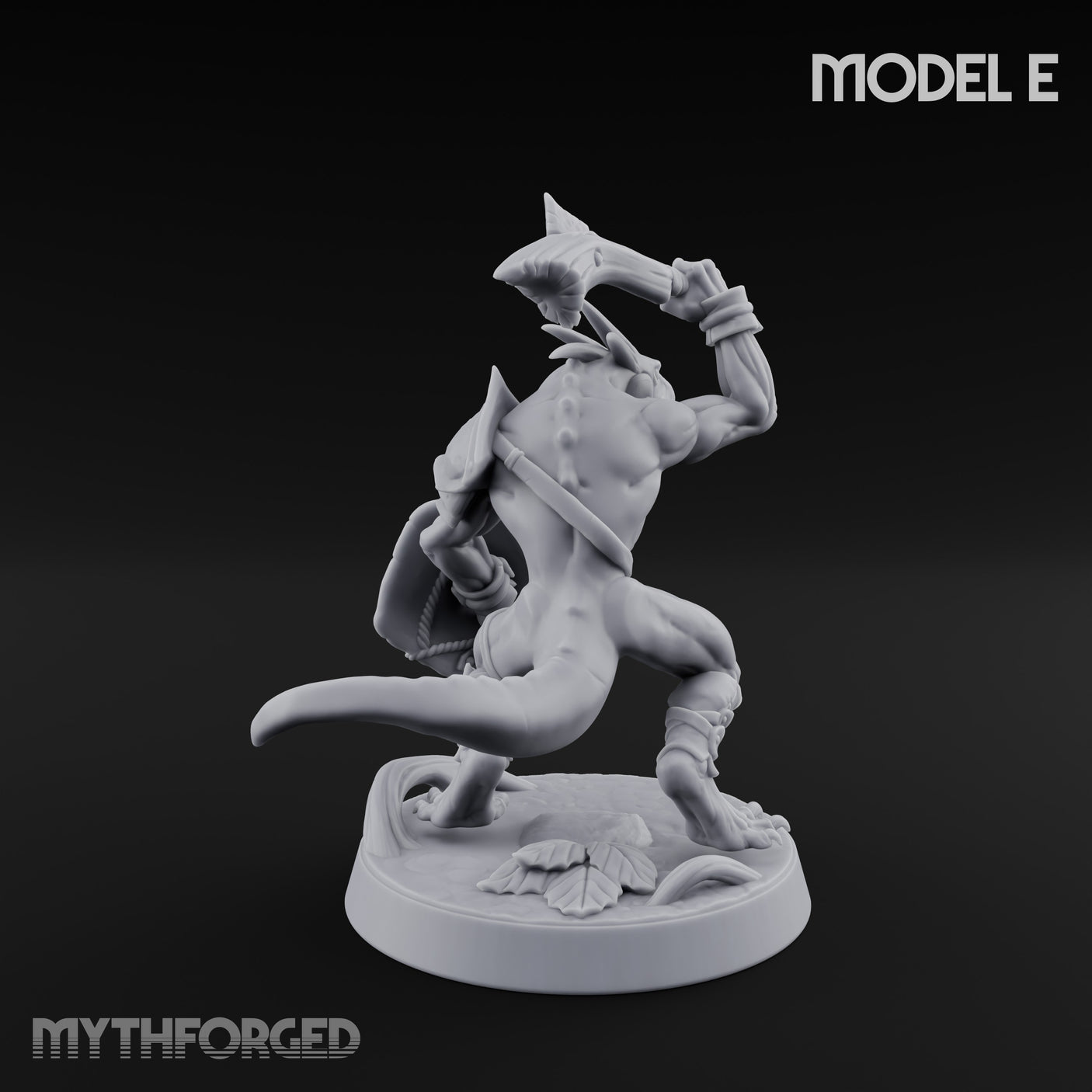 Blowpipe Blasting Lizardfolk Warrior E gallery 10
