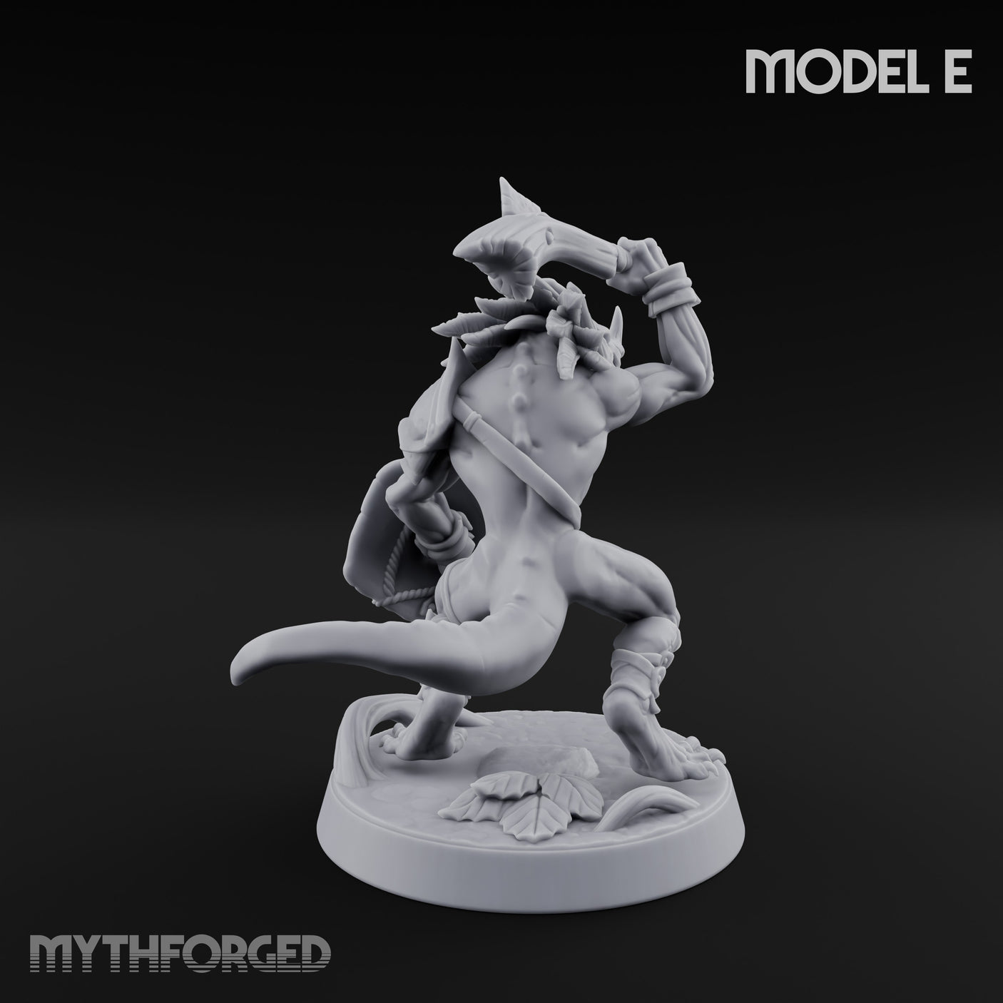 Blowpipe Blasting Lizardfolk Warrior E gallery 9