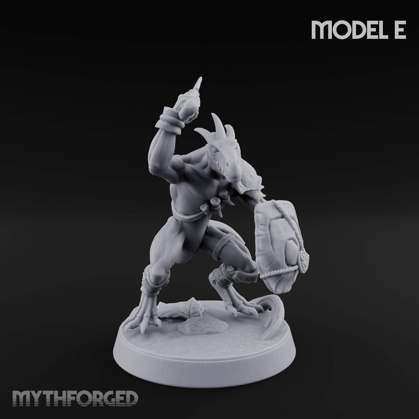 Blowpipe Blasting Lizardfolk Warriors — E gallery 1