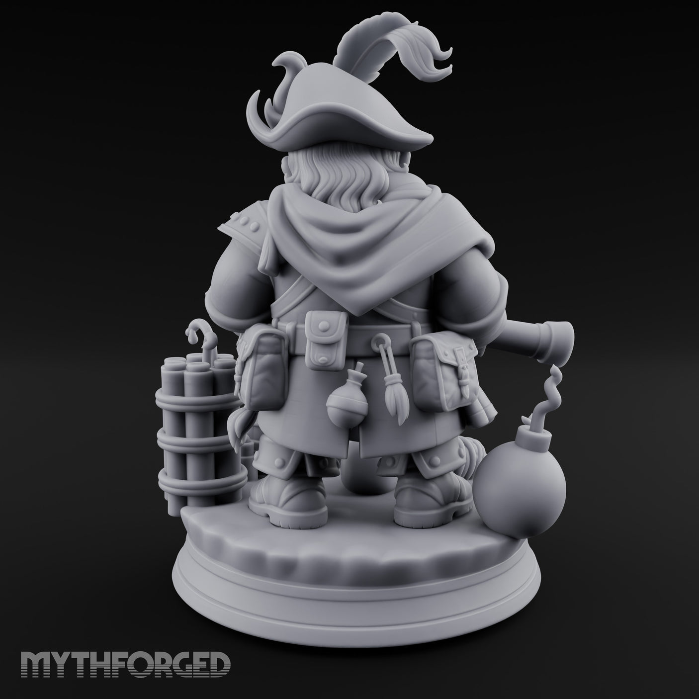Blunderbuss Brandishing Dwarf Pirate gallery 5