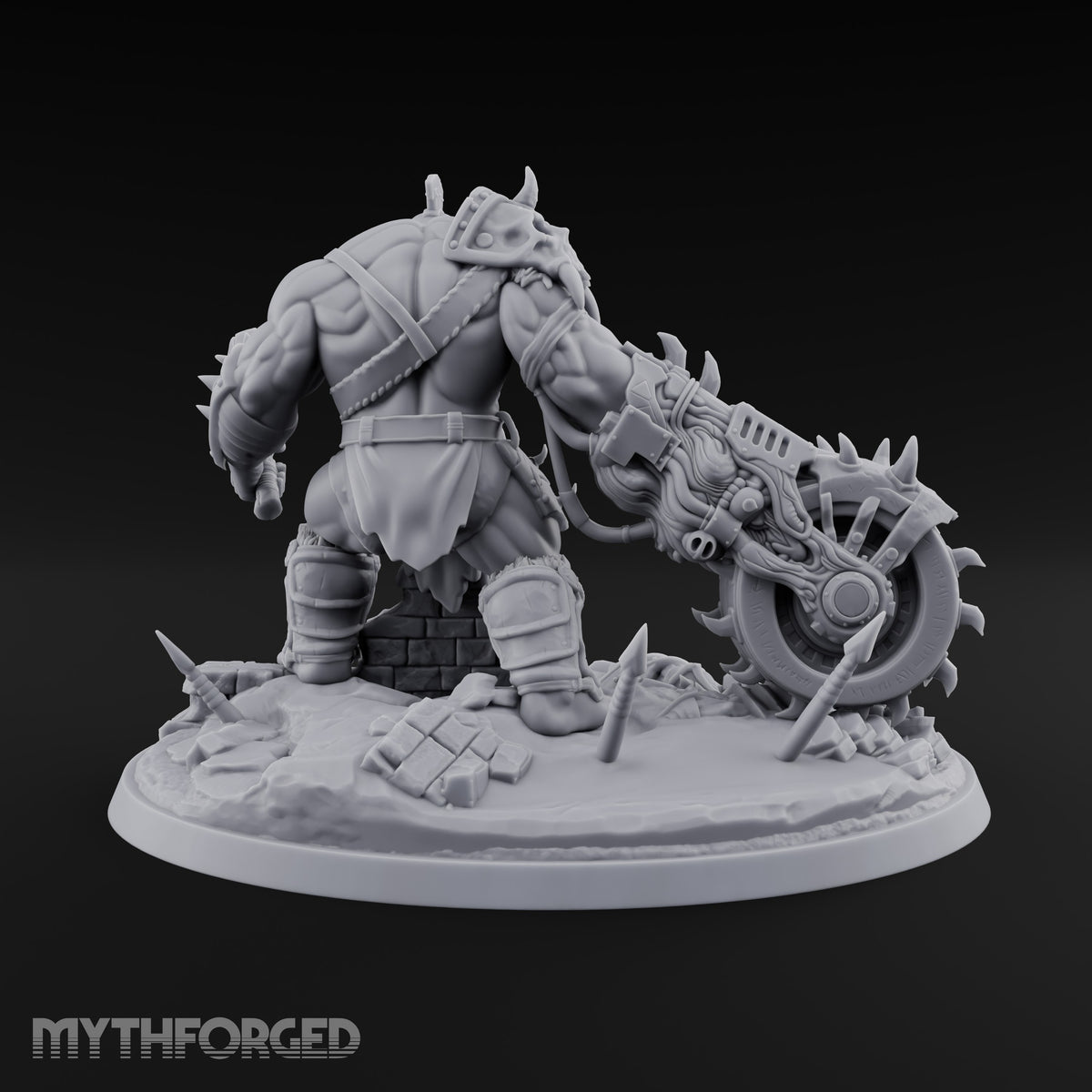 Grinds Through Every Wall Orc Warrior
