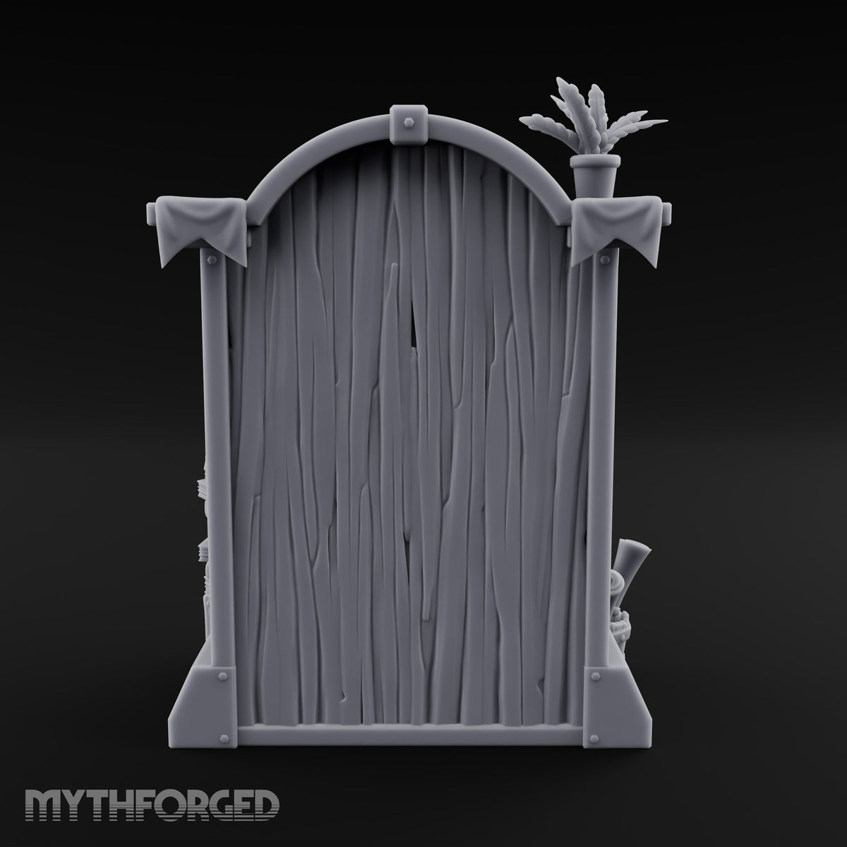 Overstuffed Library Bookshelf D