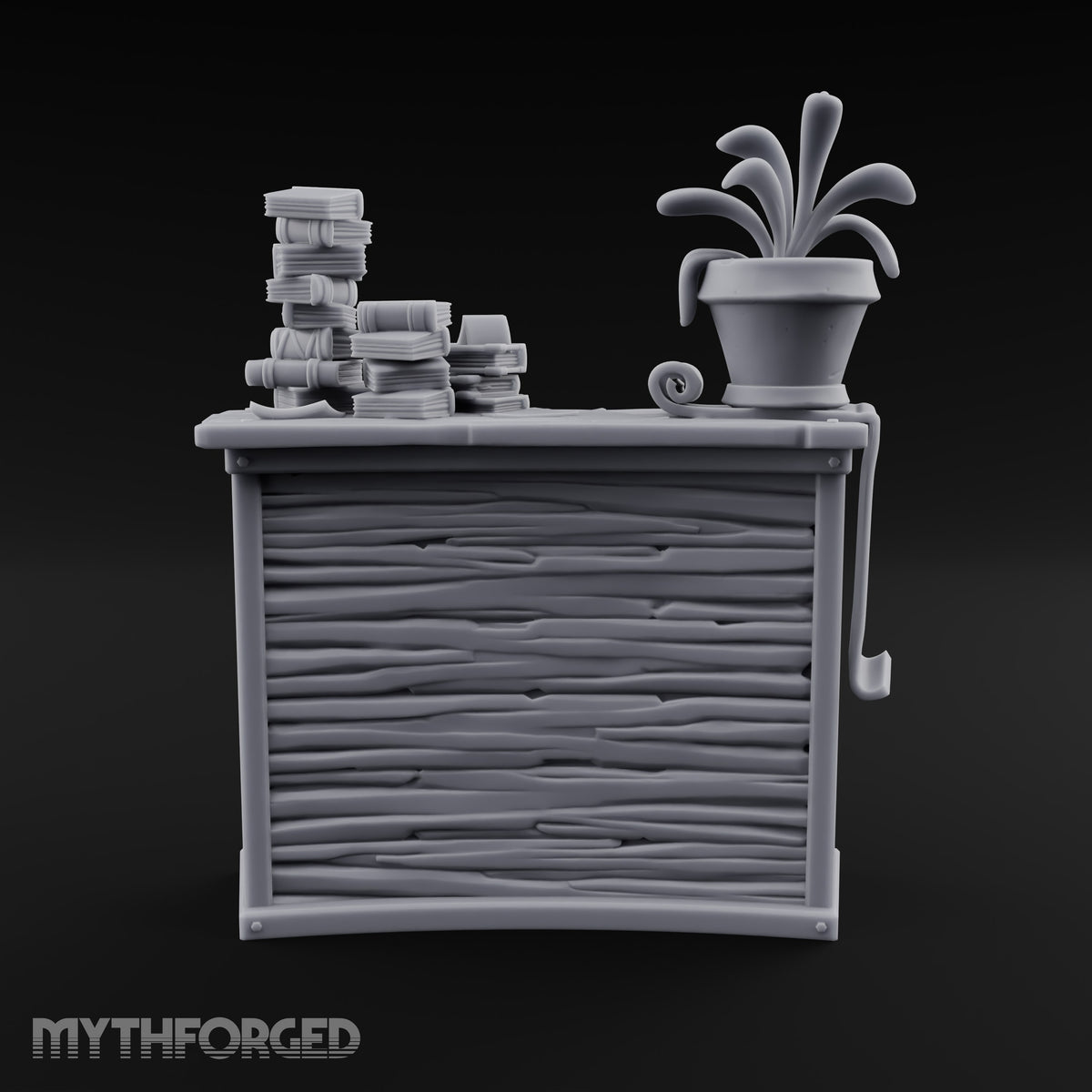 Overstuffed Library Bookshelf E