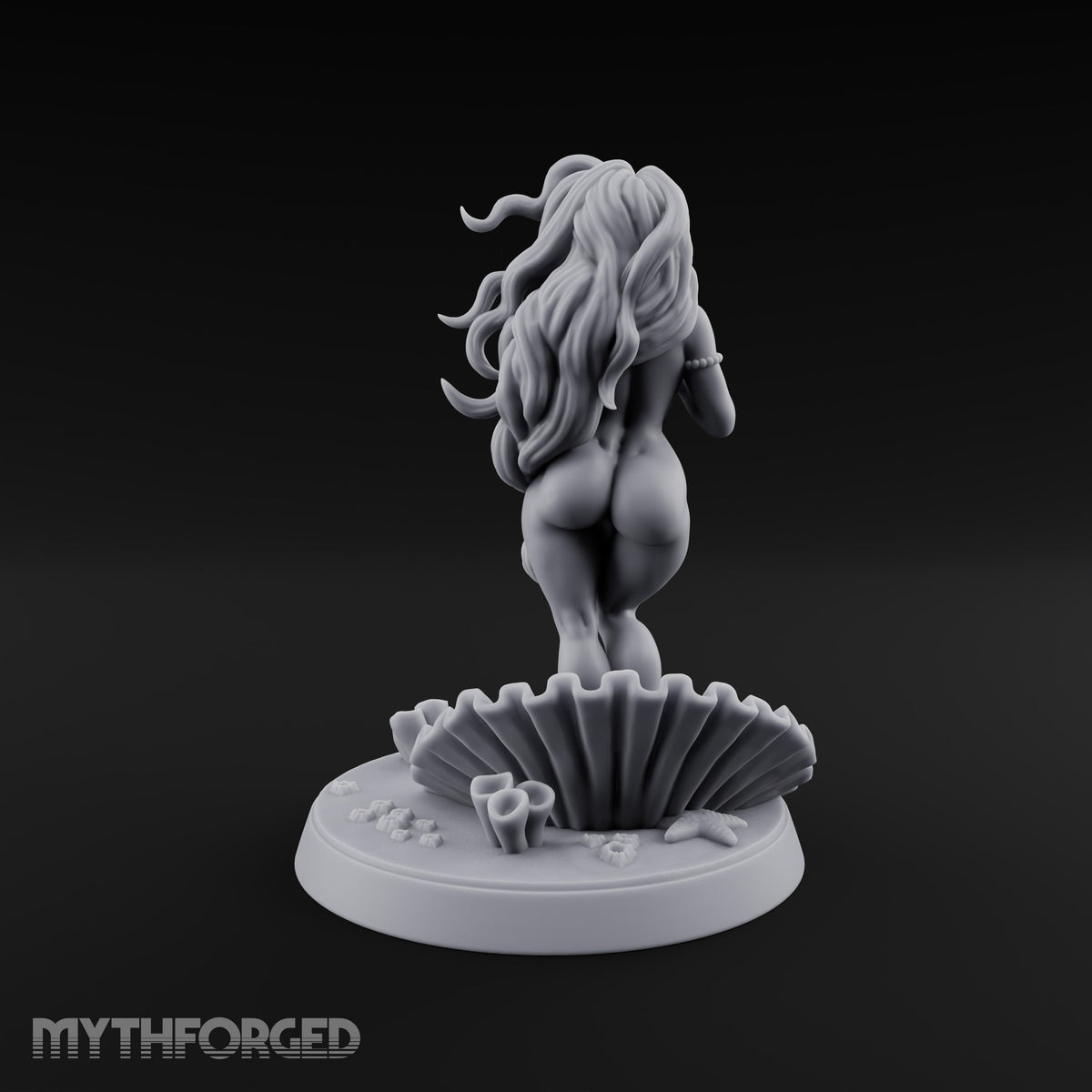 The Tide Steps Ashore Sea Elf Maiden — Fish Head · No Attendants