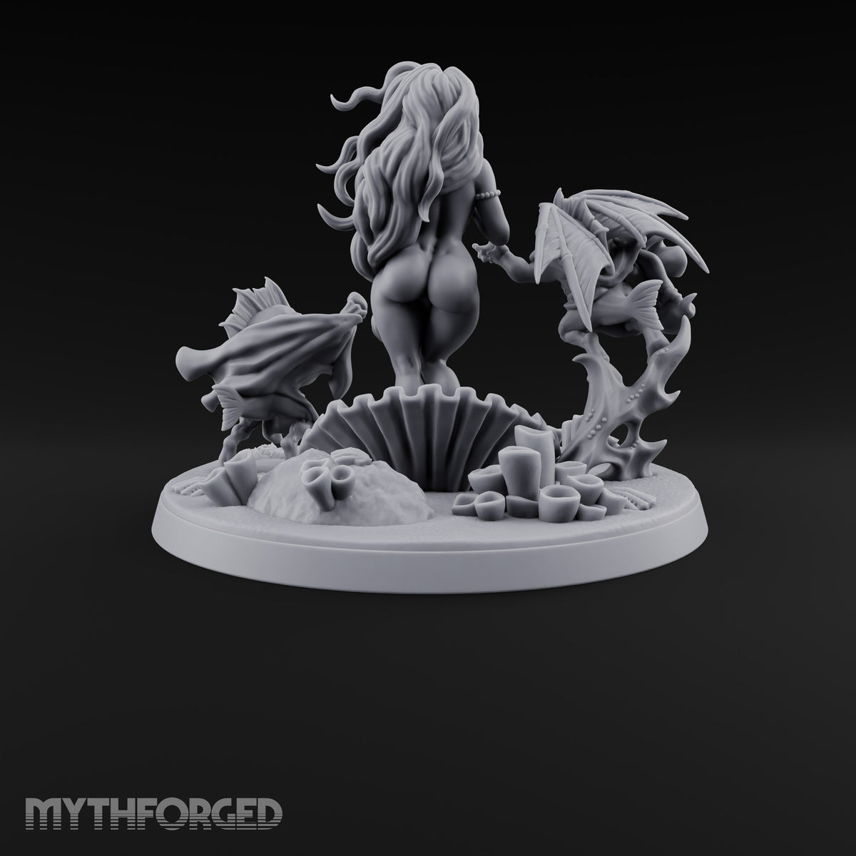 The Tide Steps Ashore Sea Elf Maiden — Standard · Diorama