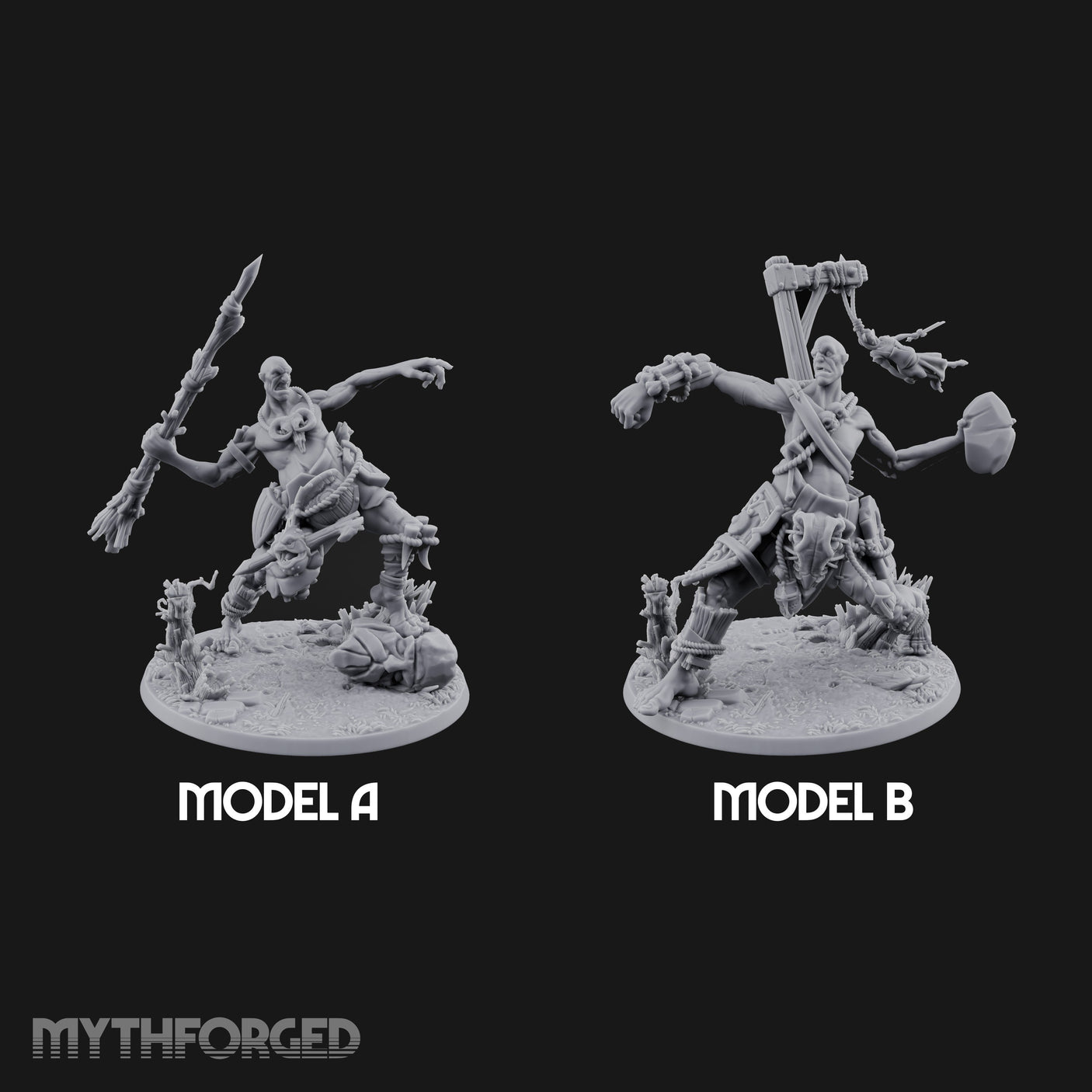 Boulder Launching Hill Giant Hunters — Full Set