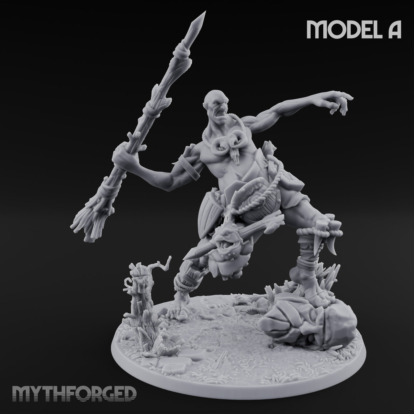 Boulder Launching Hill Giant Hunters — A