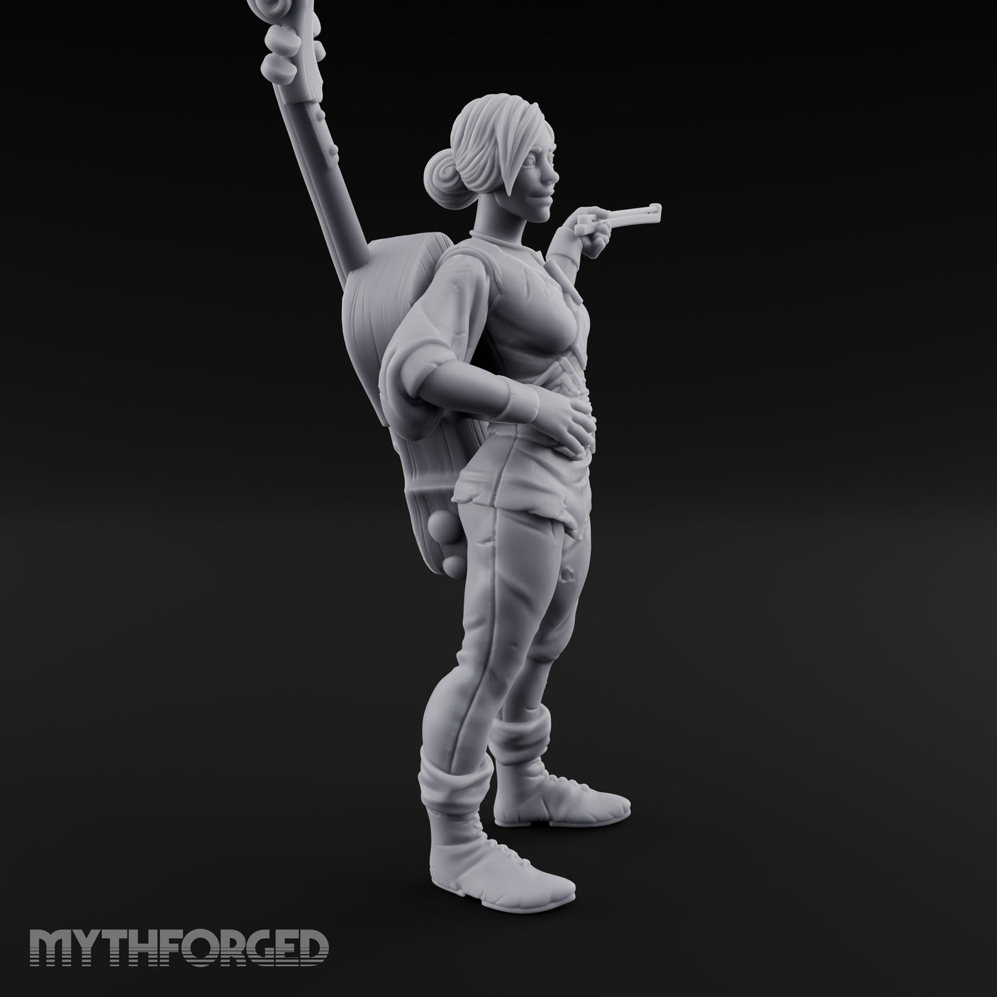 Bow Carrying Human Bard gallery 3