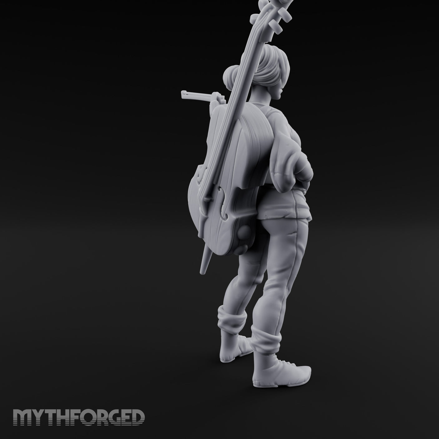 Bow Carrying Human Bard gallery 4