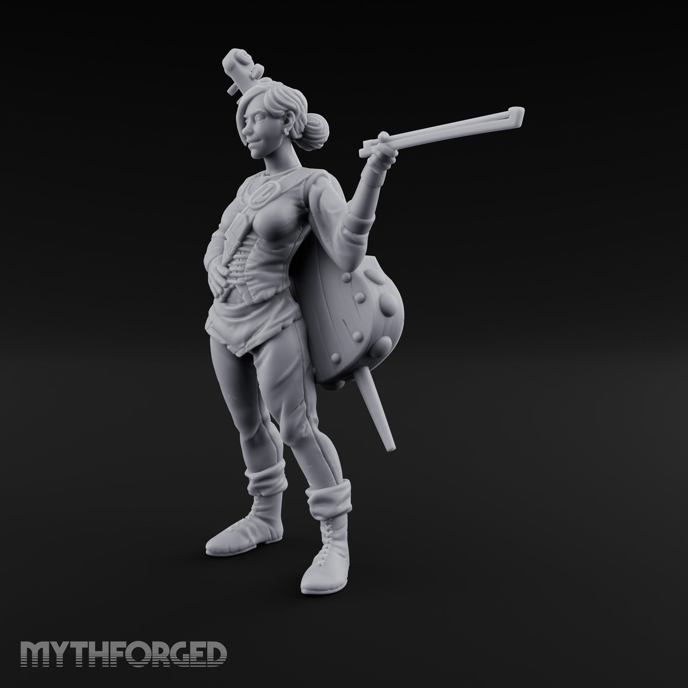 Bow Carrying Human Bard gallery 8