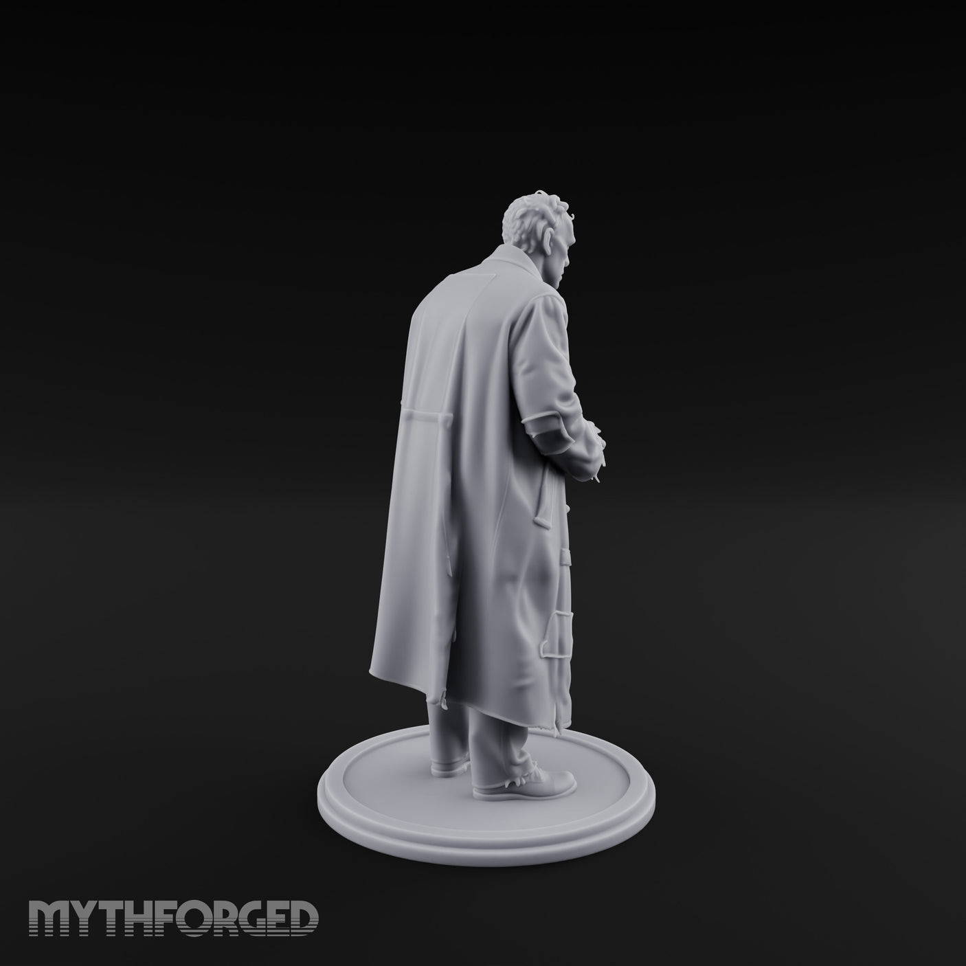 Bowl Clutching Human Beggar Miniature for Dungeons and Dragons, Pathfinder or other TTRPGs