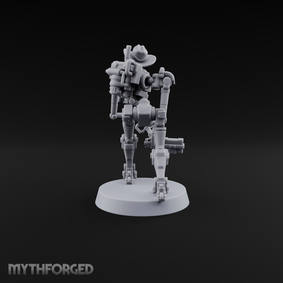 Weapons at the Ready Weird War British Automaton Heavy Machine Gunner E