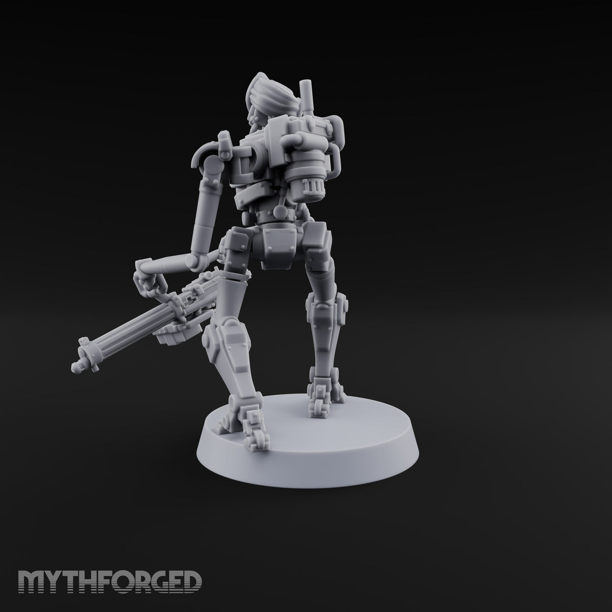 Guns at the Hip Weird War Automaton Machine Gunner B
