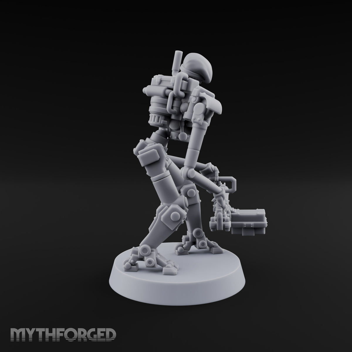 Guns at the Hip Weird War Automaton Machine Gunner D