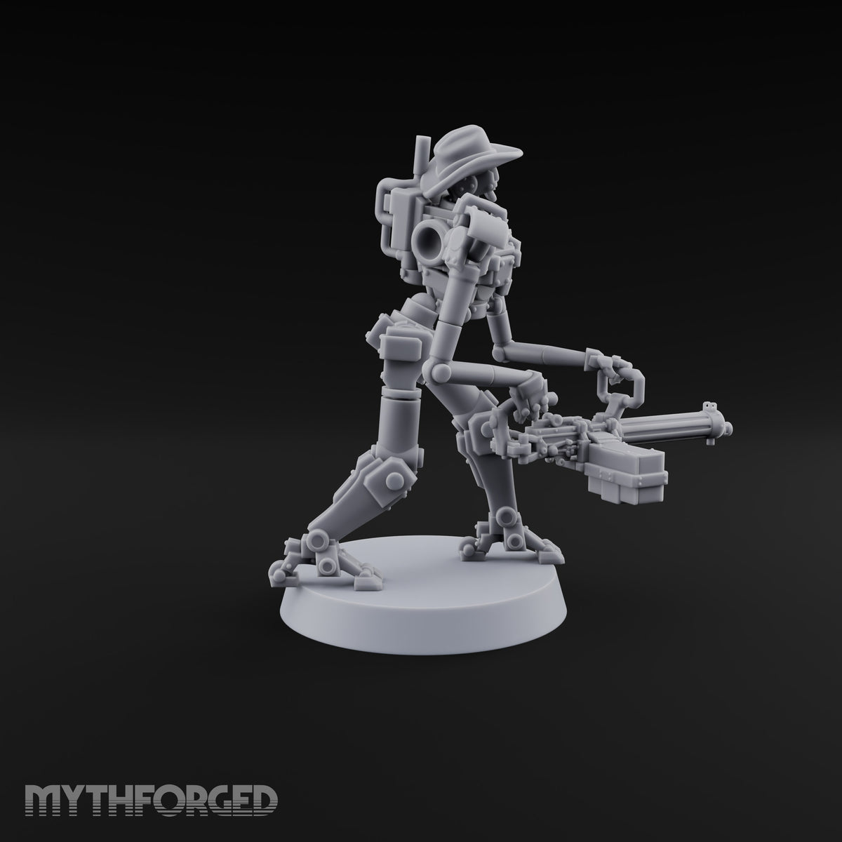 Guns at the Hip Weird War Automaton Machine Gunner E