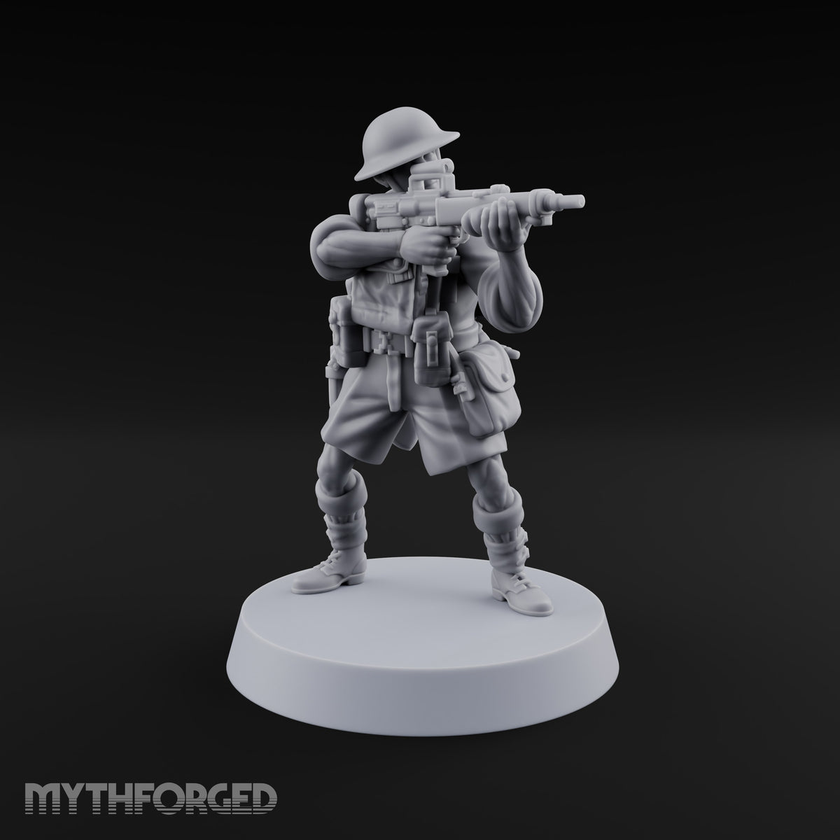 Sweeping the Perimeter Human Bullpup Rifleman B