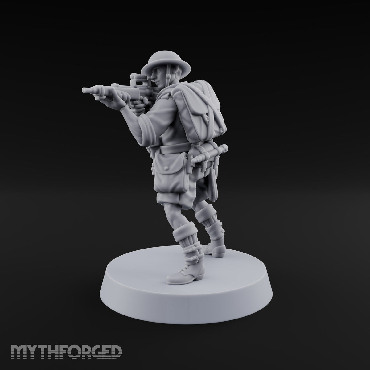 Sweeping the Perimeter Human Bullpup Rifleman B