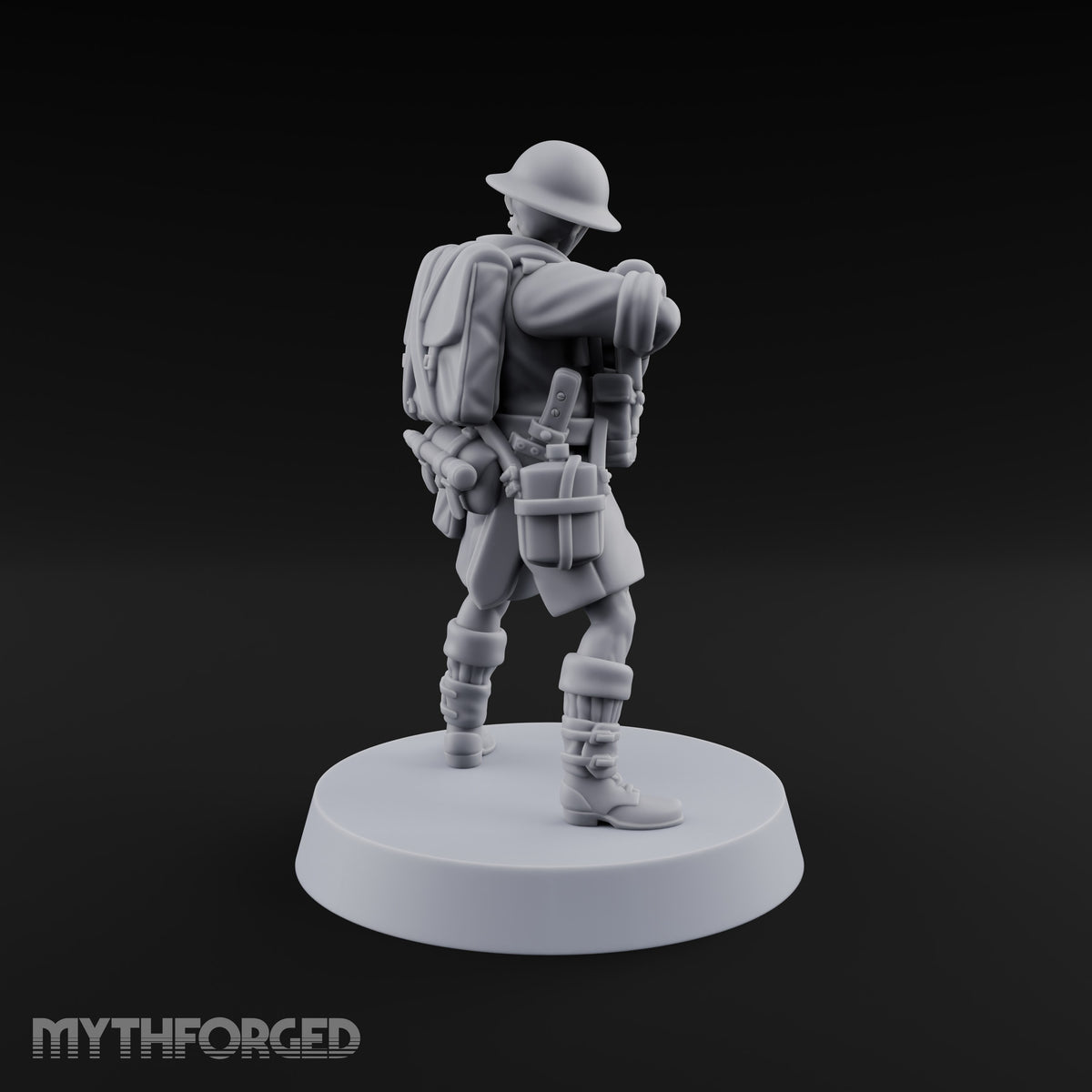Sweeping the Perimeter Human Bullpup Rifleman C