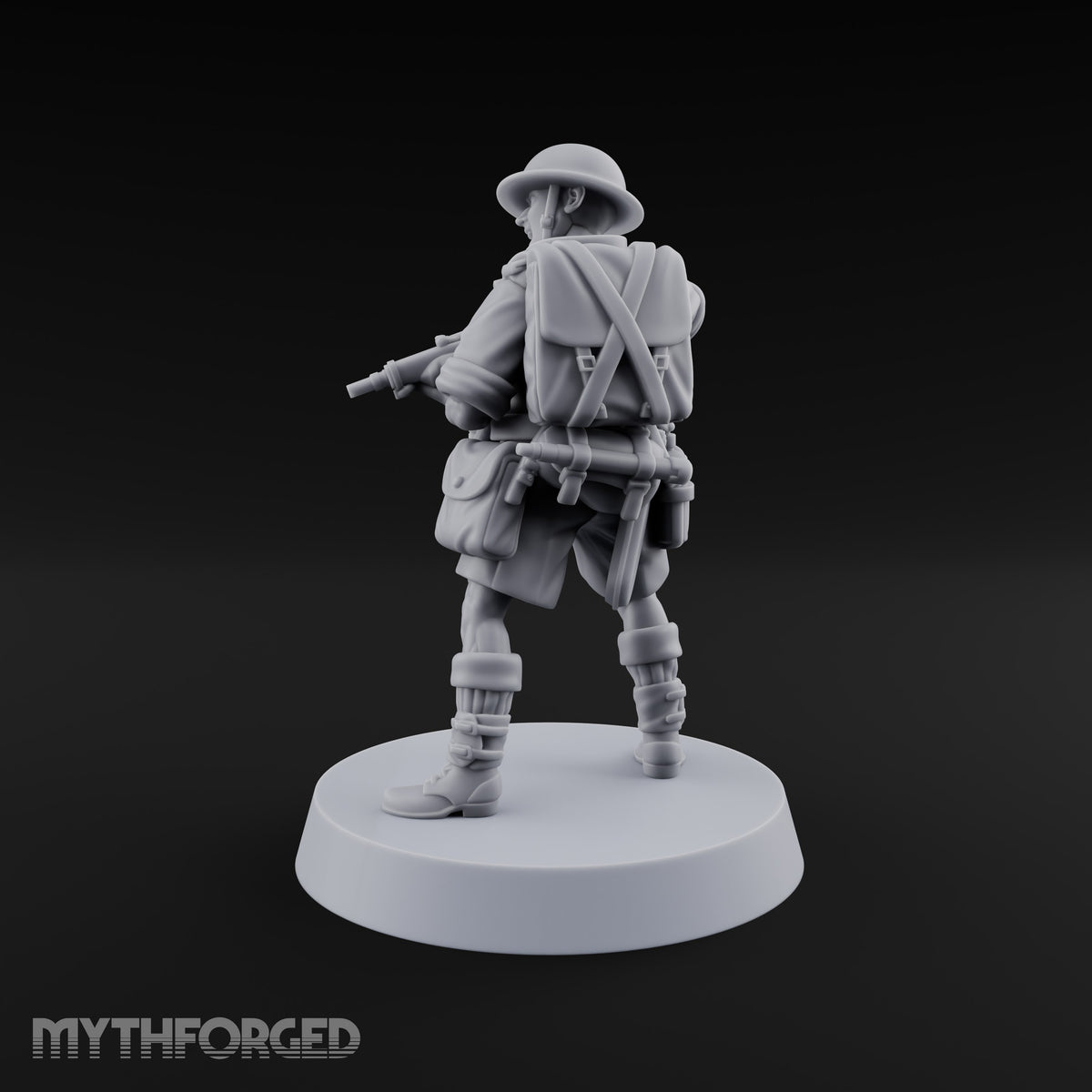 Sweeping the Perimeter Human Bullpup Rifleman C
