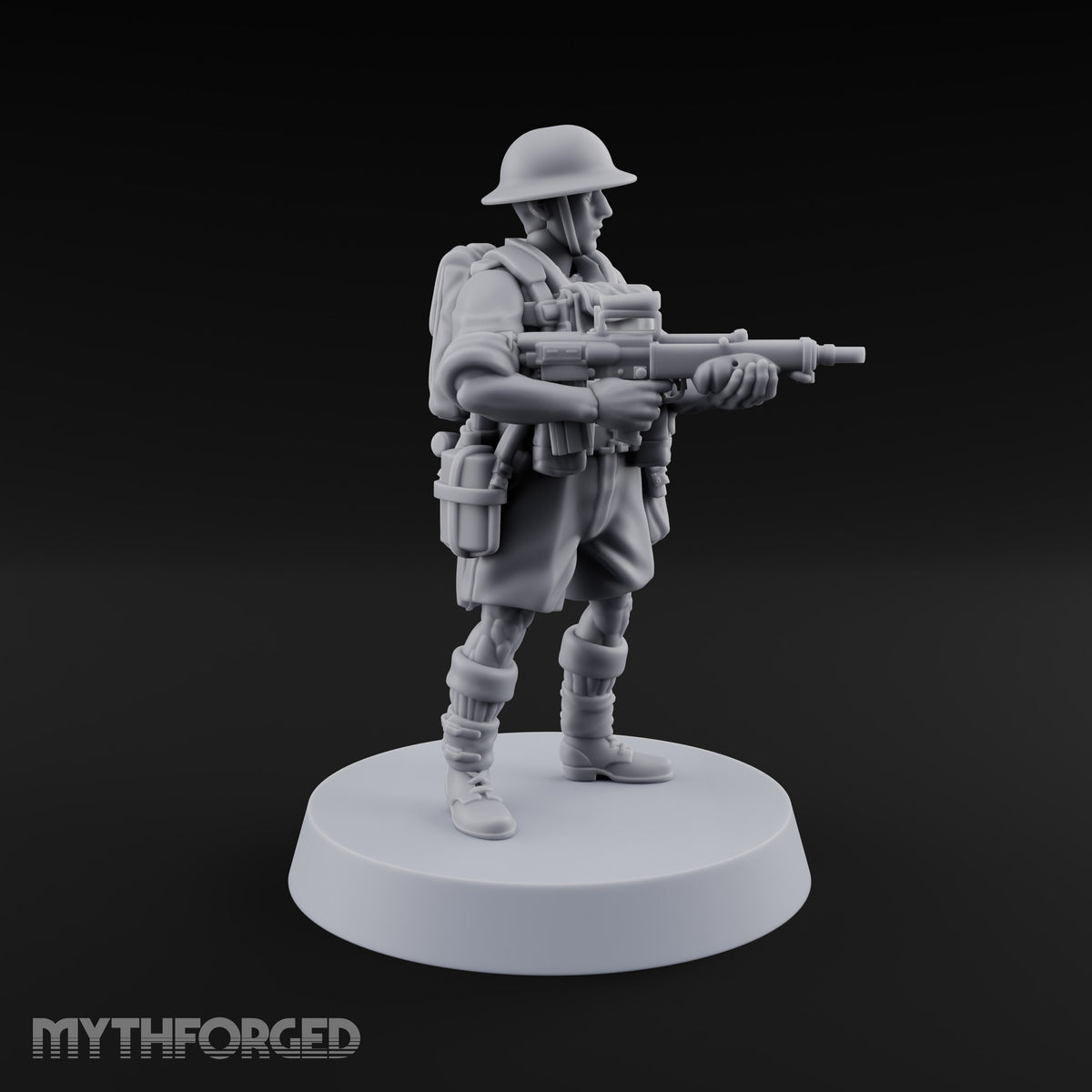 Sweeping the Perimeter Human Bullpup Rifleman D