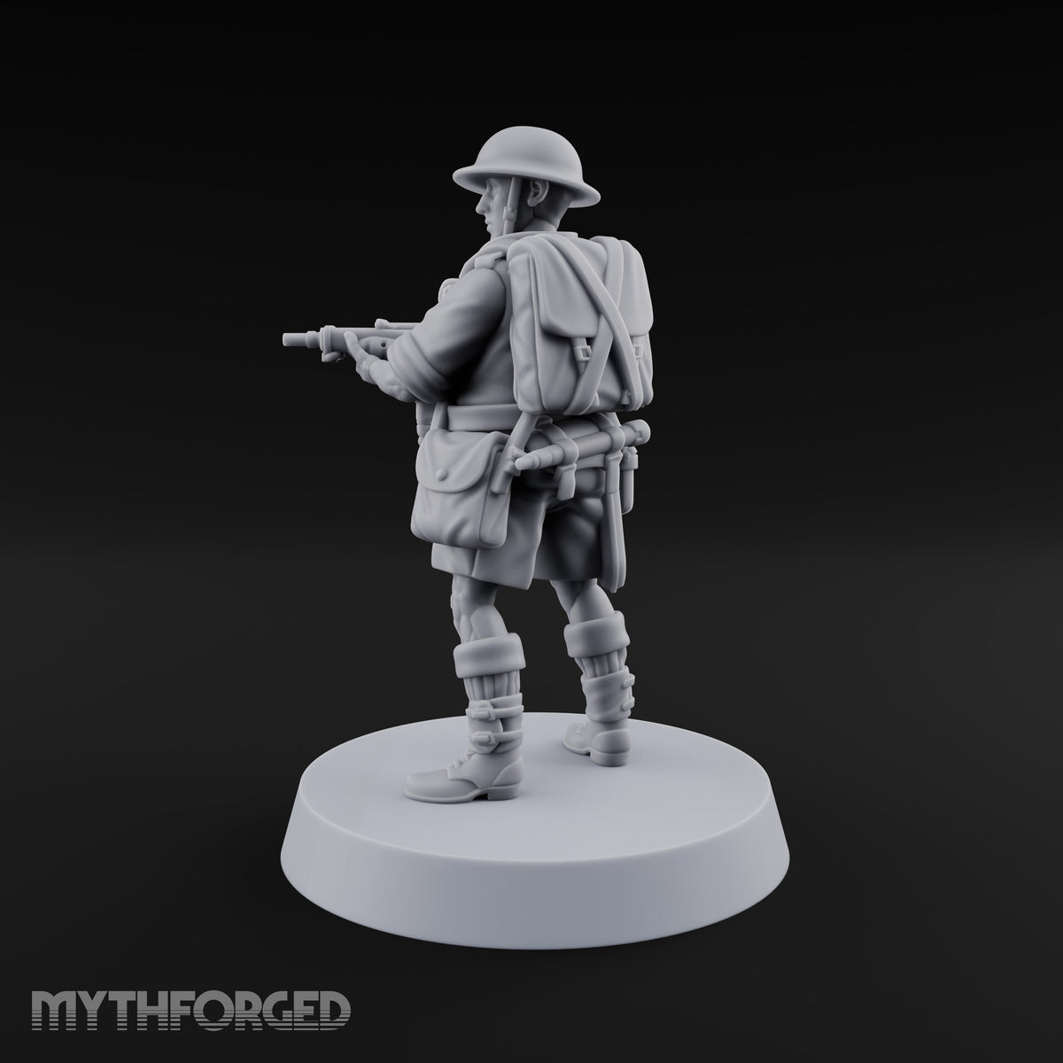 Sweeping the Perimeter Human Bullpup Rifleman D