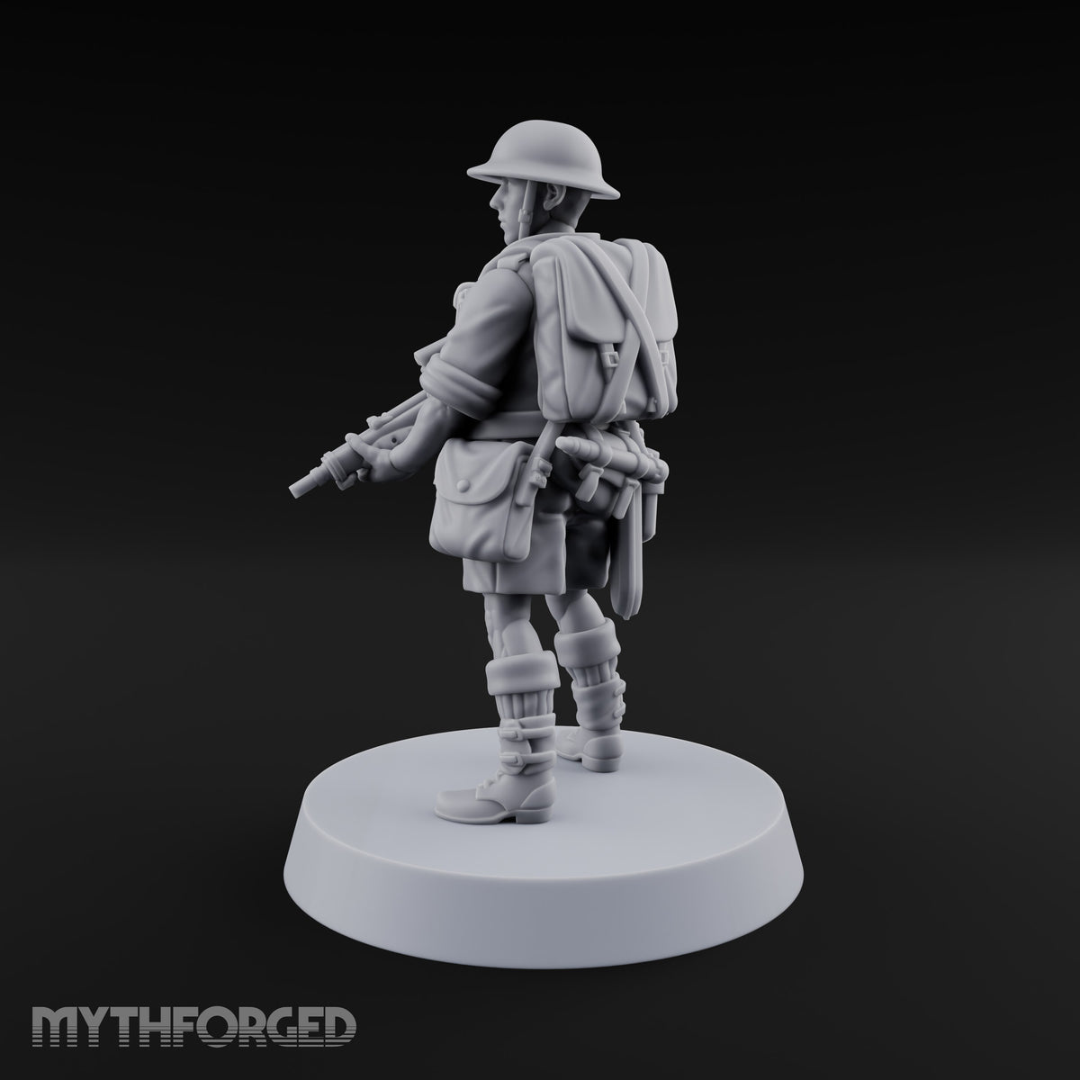 Sweeping the Perimeter Human Bullpup Rifleman E