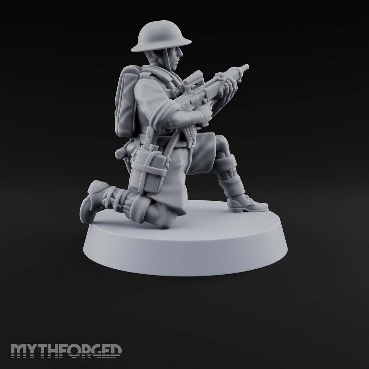 Sweeping the Perimeter Human Bullpup Rifleman I