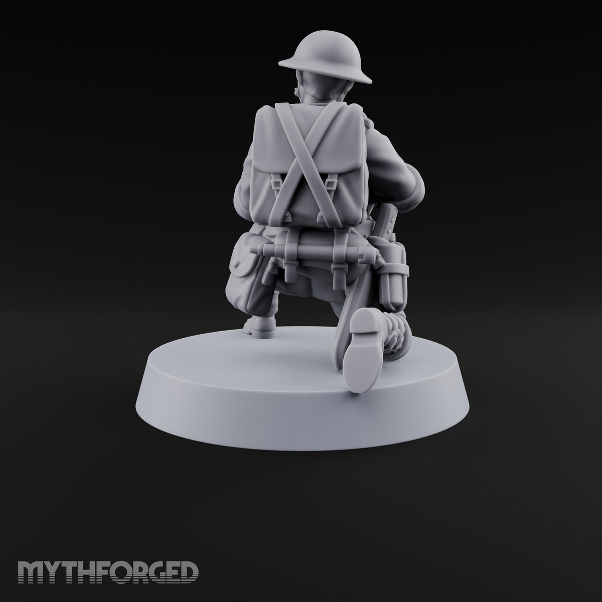 Sweeping the Perimeter Human Bullpup Rifleman I