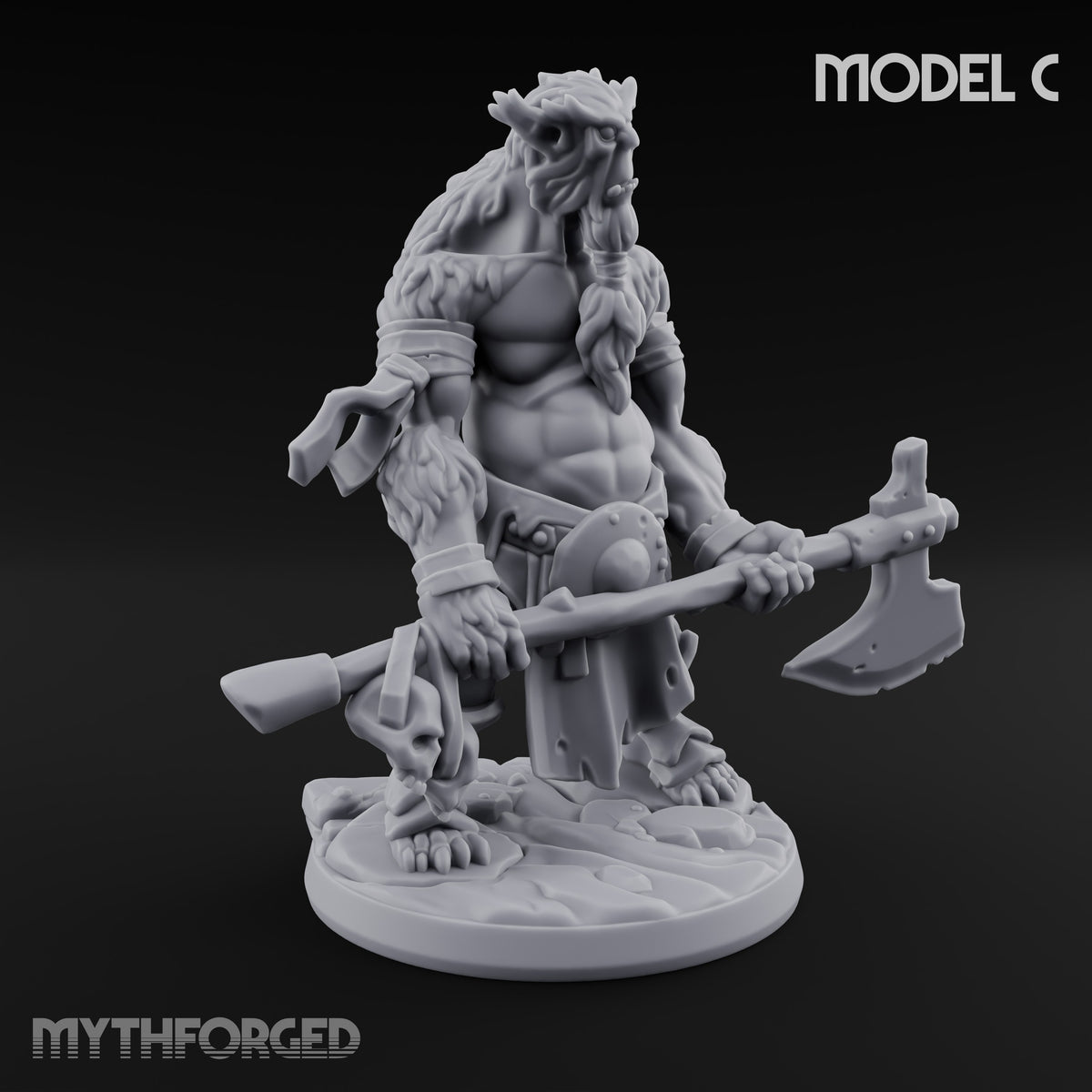 Fur Pelts, Sharp Points Bugbear Warrior C