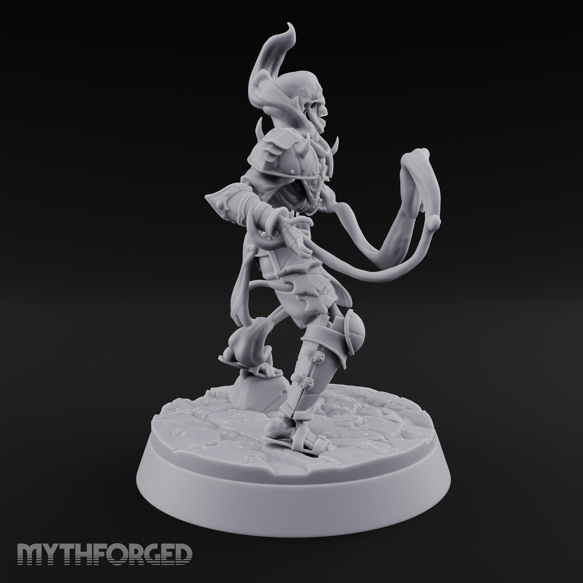 Skulls Aflame Skeleton Warrior B — Flame Hands