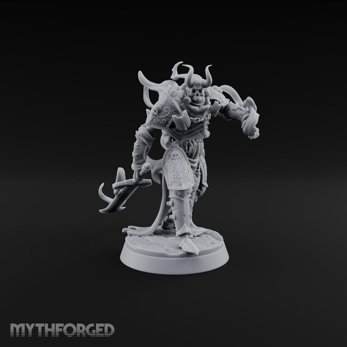 Skulls Aflame Skeleton Warrior E