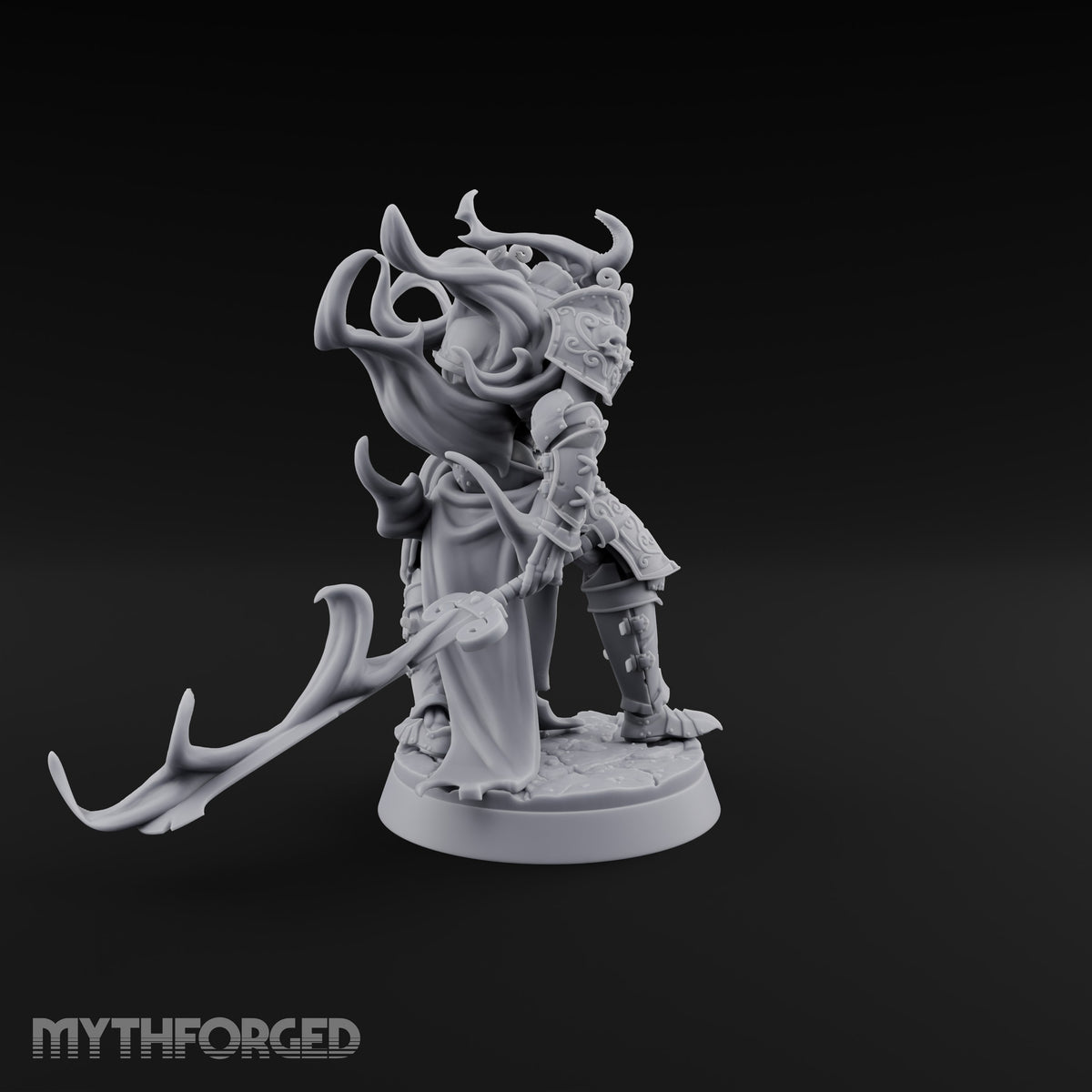 Skulls Aflame Skeleton Warrior E