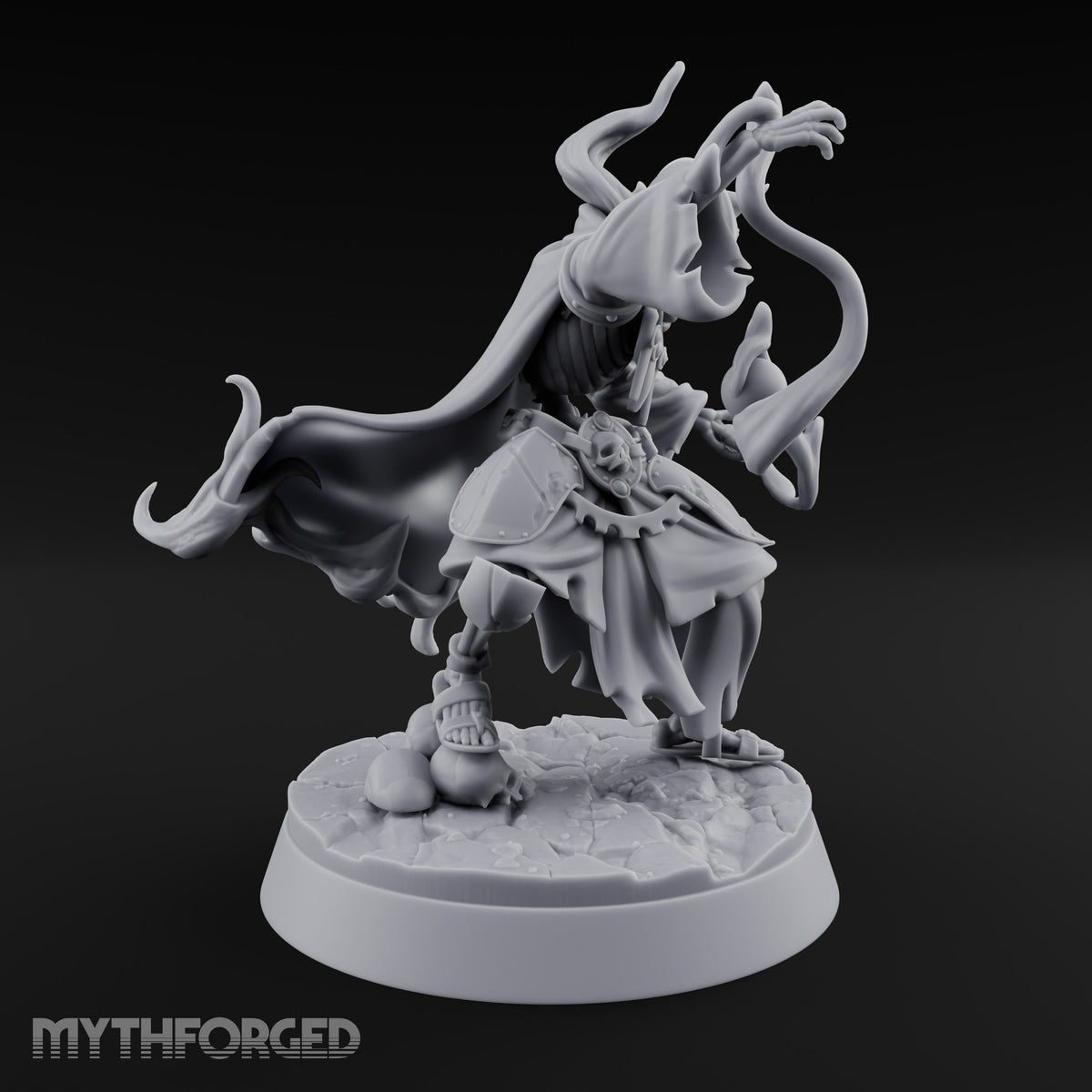 Skulls Aflame Skeleton Warrior D — Flame Orb