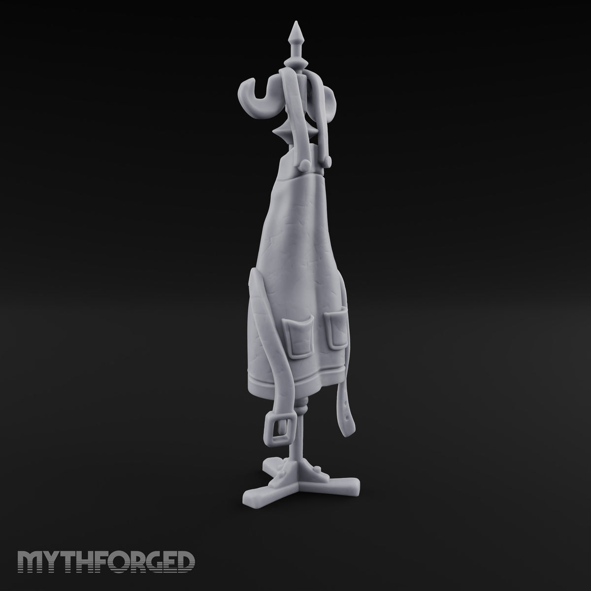 Hang Up Your Cleaver Apron Display Stand