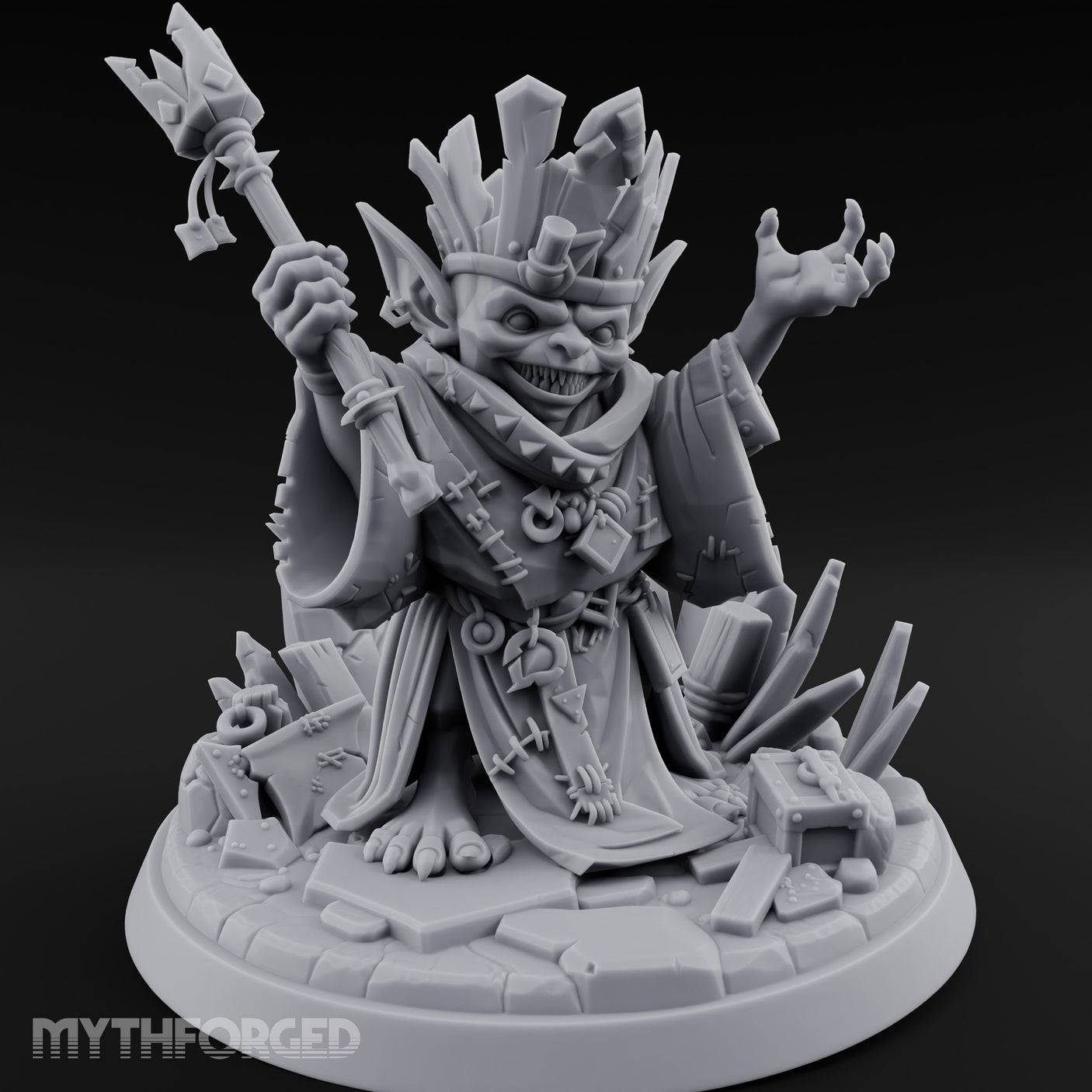 Cackling Staff Waving Goblin Shaman gallery 1